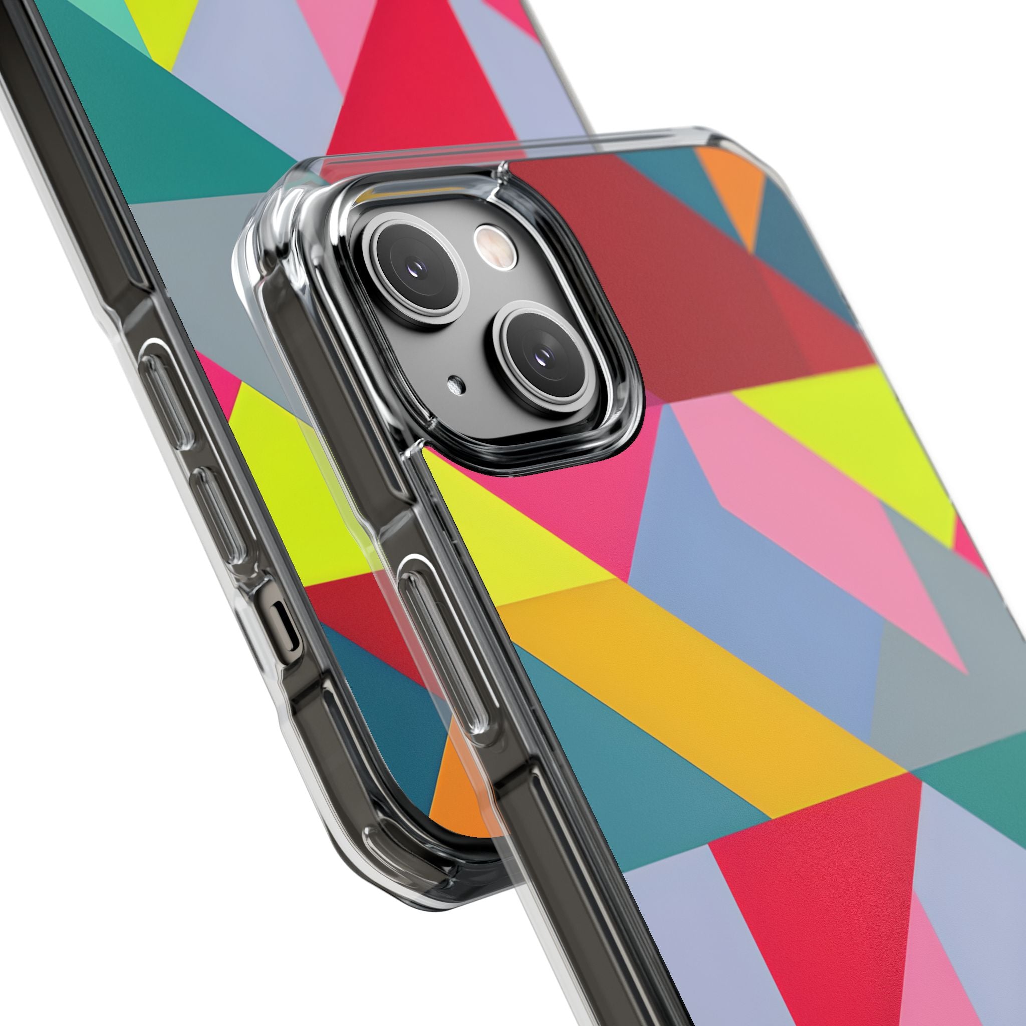 Dynamic Geometric Energy iPhone Case - Impact