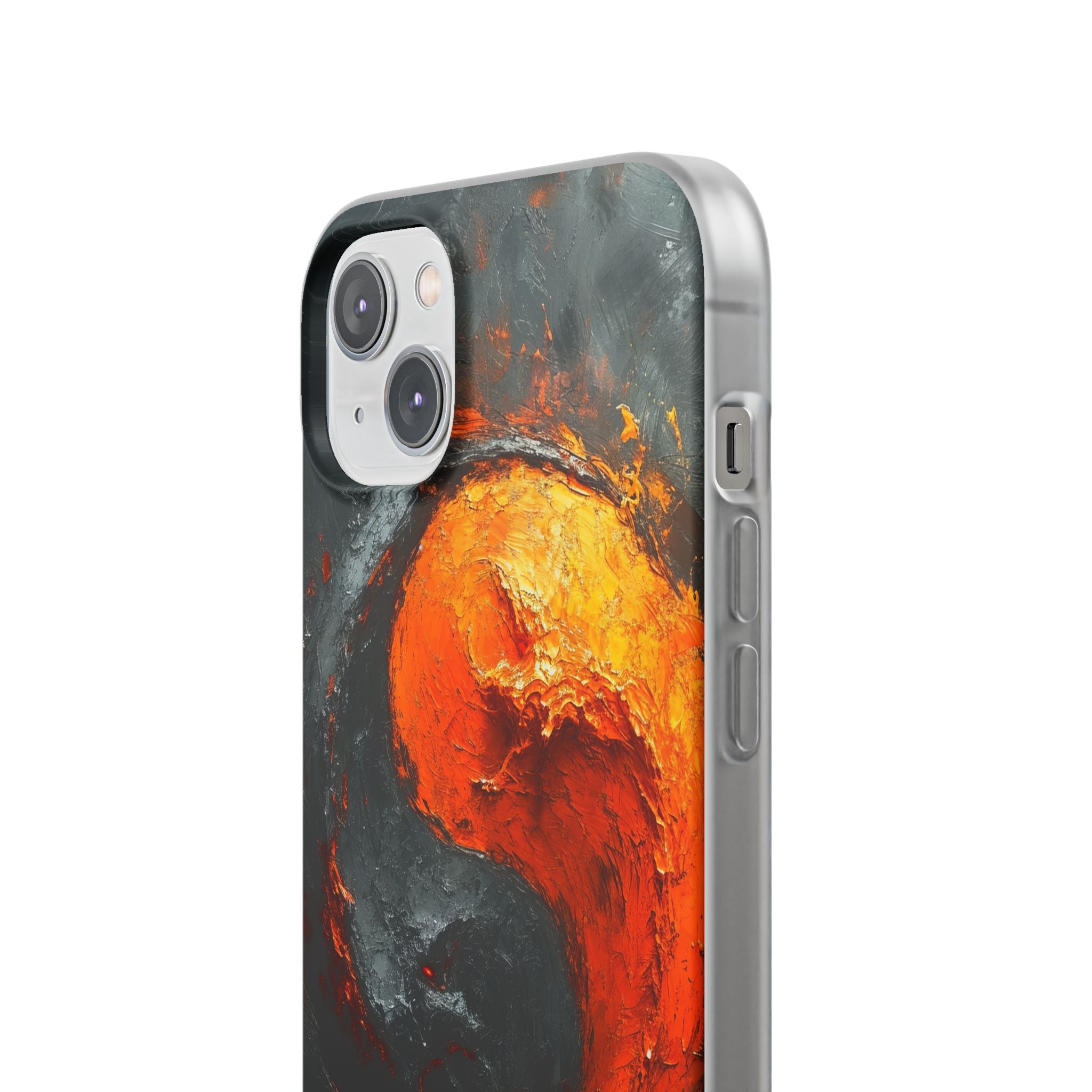 Molten Yin-Yang iPhone 14 Plus Case - Soft