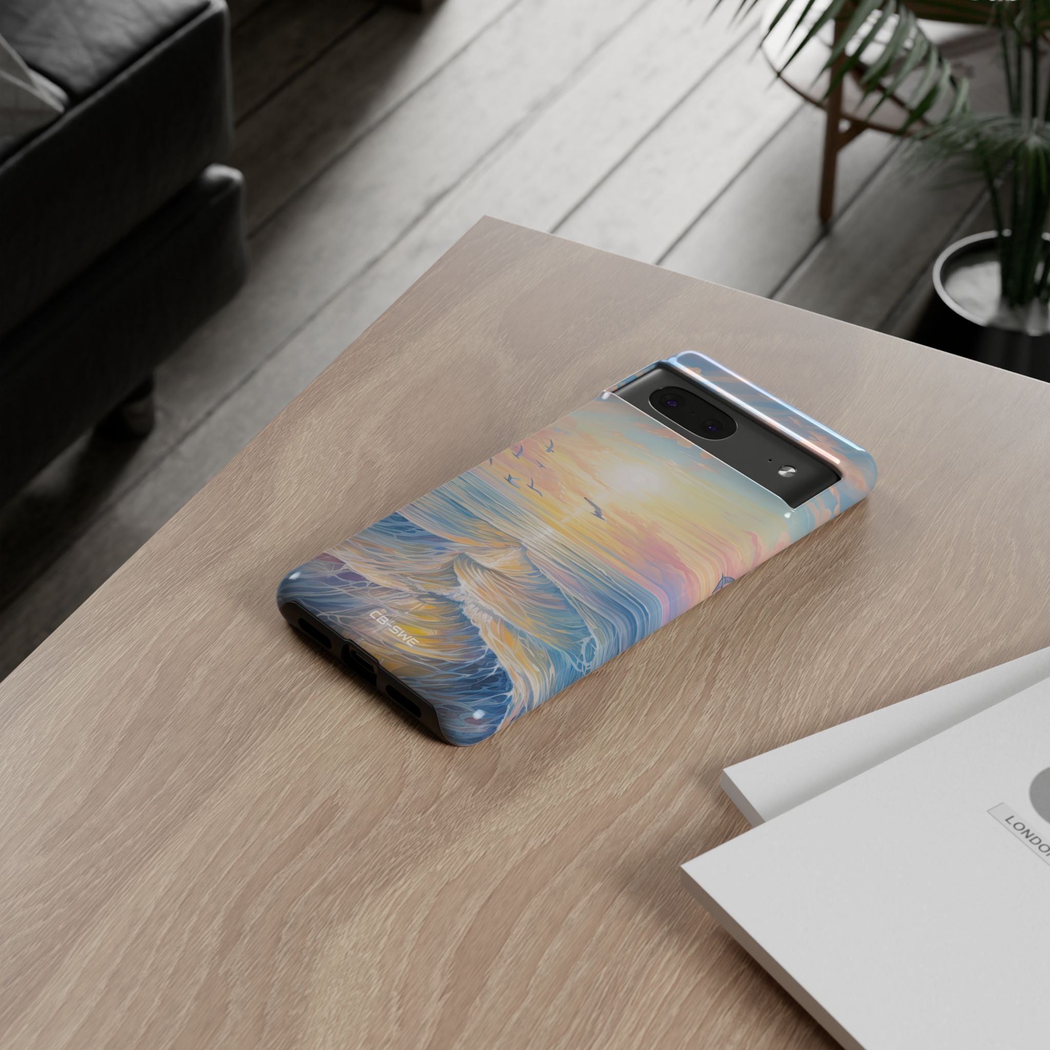 Gentle Waves Embrace - Google Pixel Case