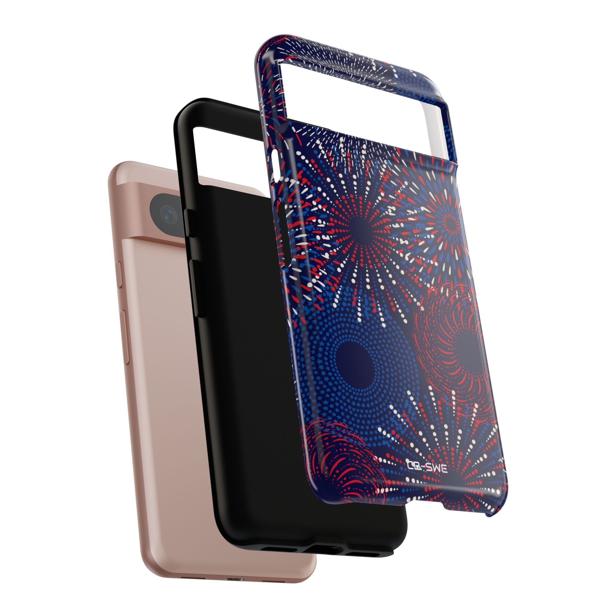 Vibrant Circles Emerge - Google Pixel Case