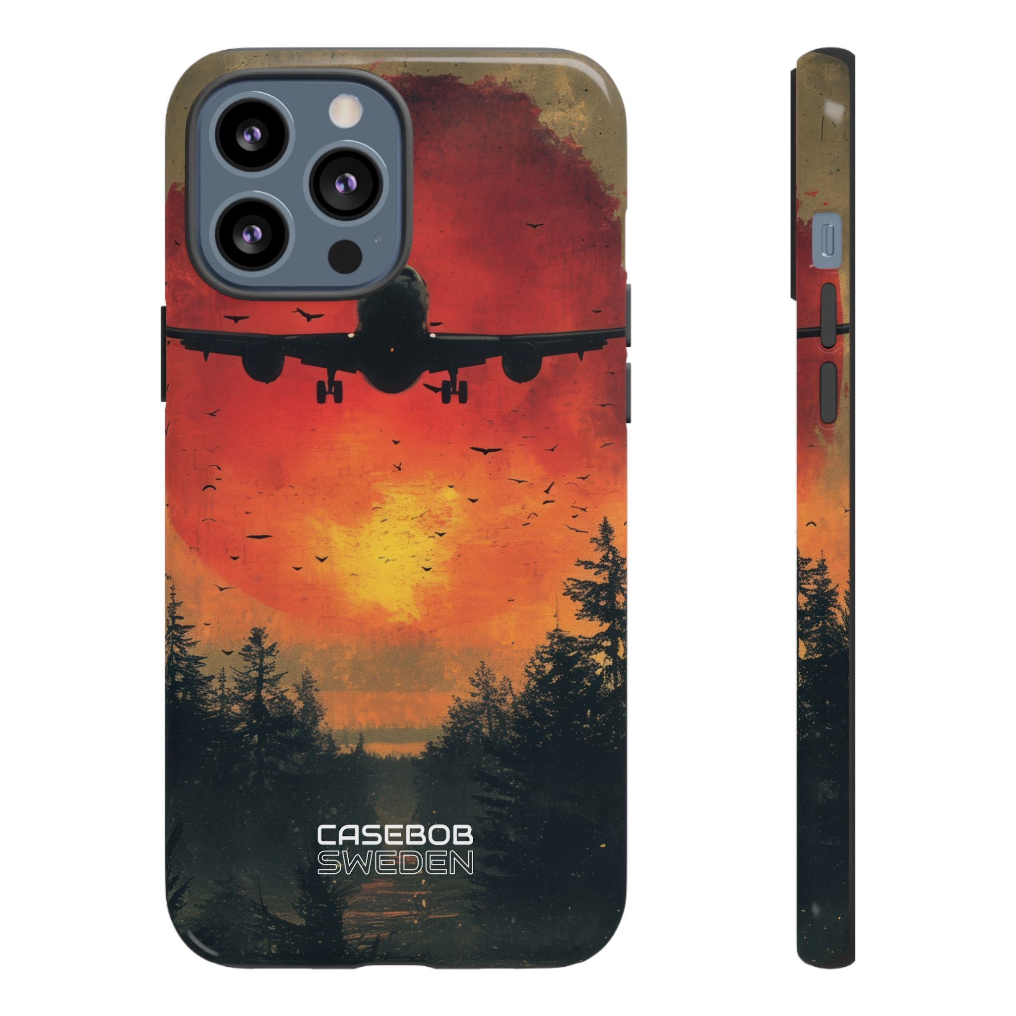 Crimson Sky Flight iPhone 13 - Tough
