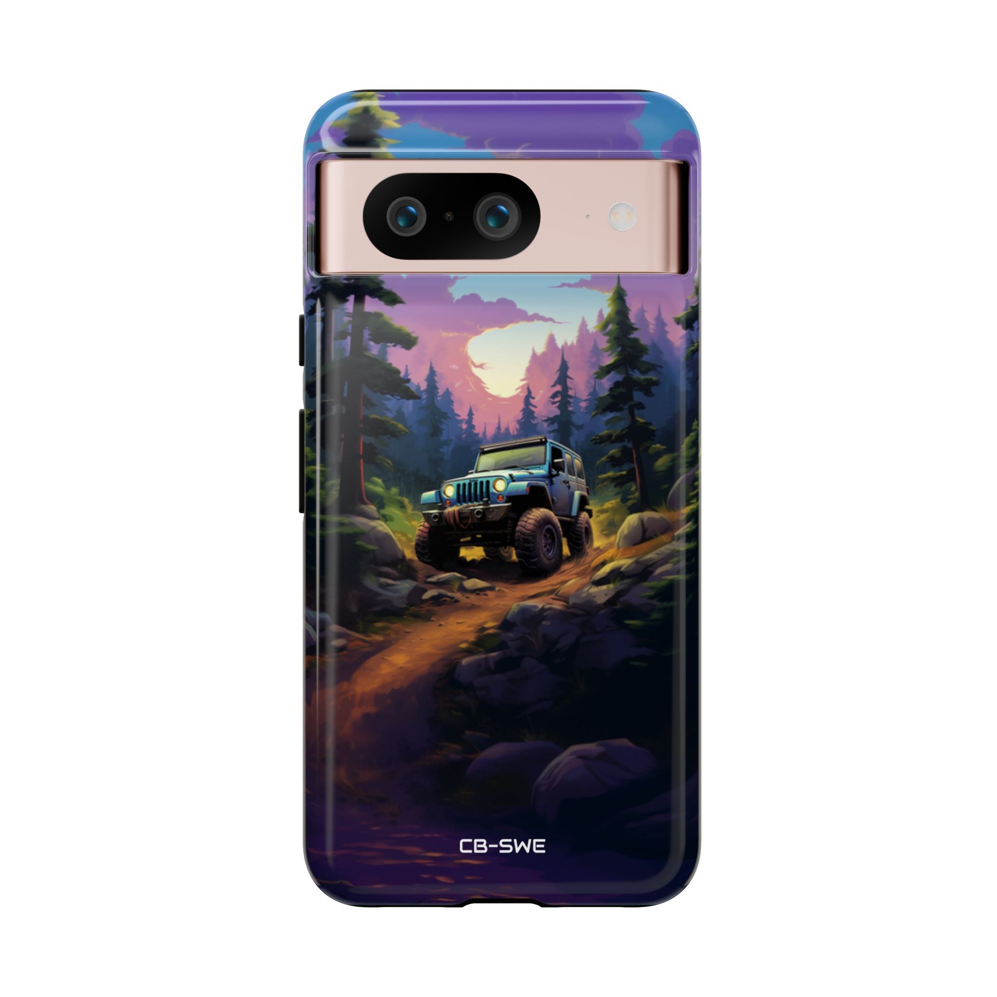 Sunset Forest Drive - Google Pixel Case