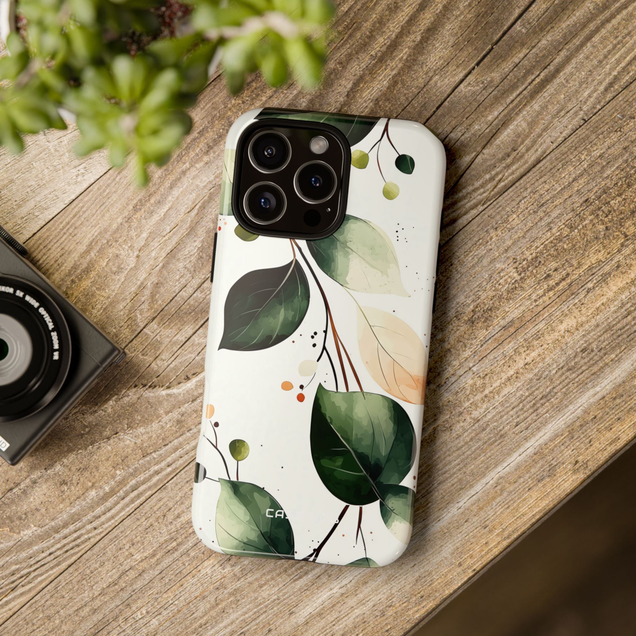 Greenberry Branch iPhone 16 Pro Max Case - Tough