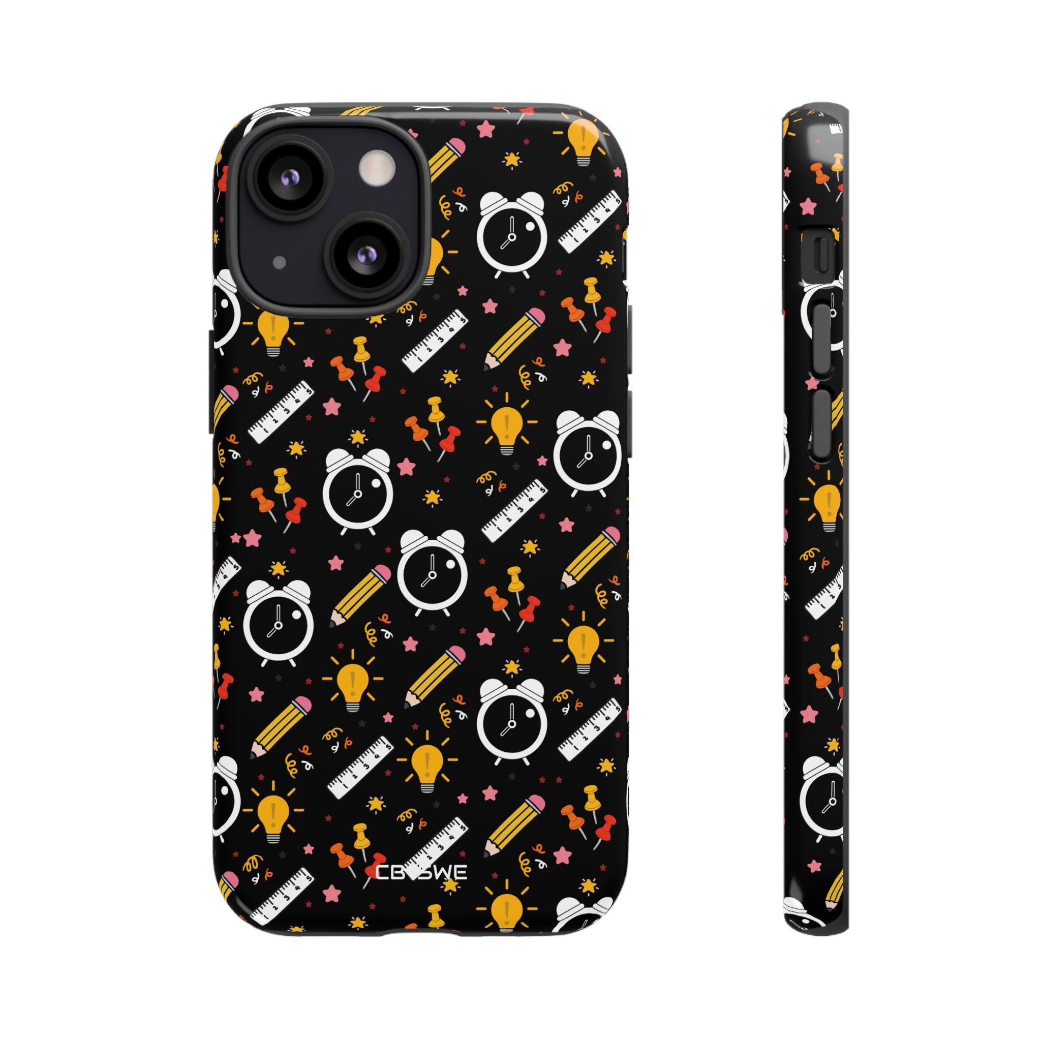 Bright Pencils Twirl - iPhone Case