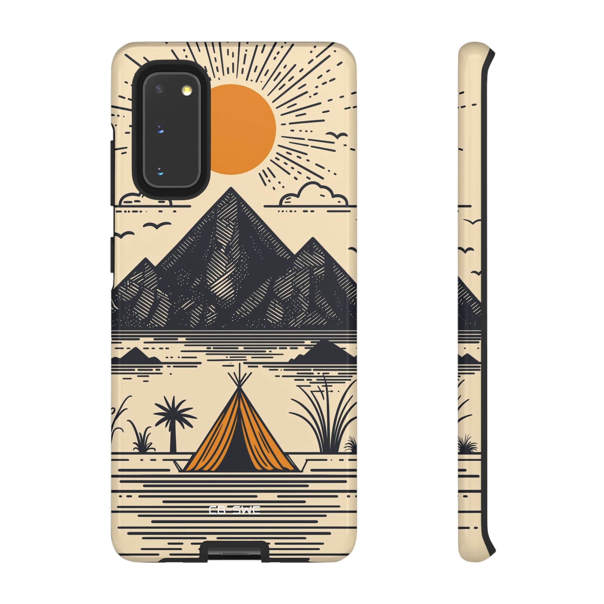 Golden Tent Awaits - Samsung Case
