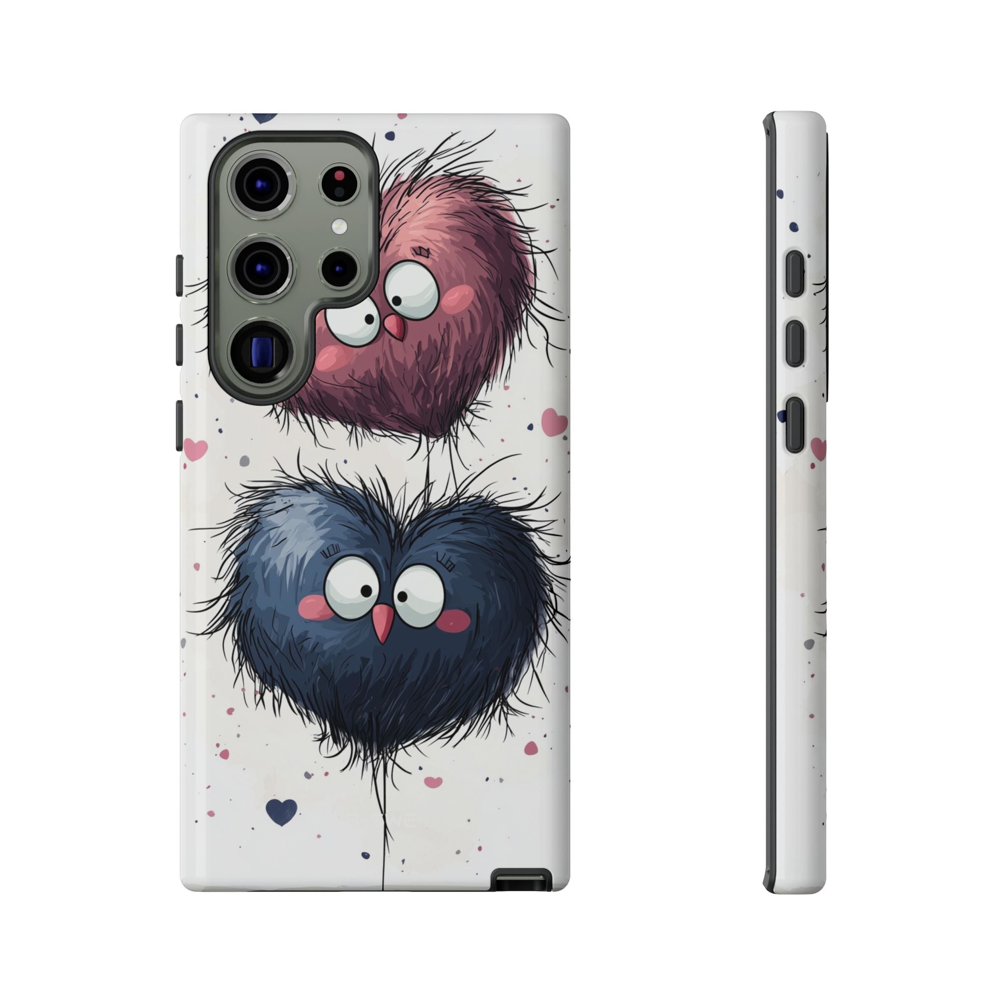 Fluffy Hearts Embrace - Samsung Case