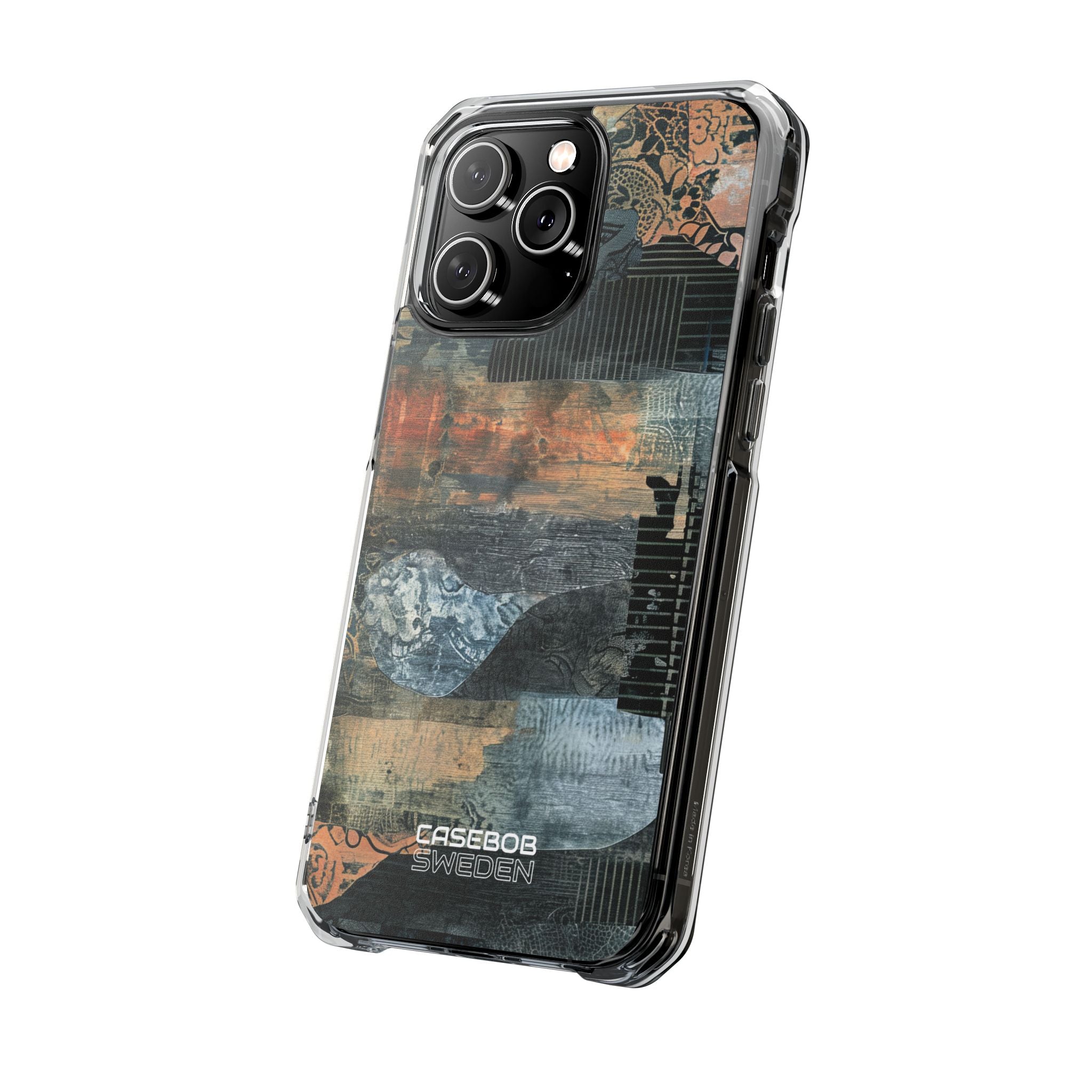 Rust Bloom Tangle iPhone 14 - Impact Clear+