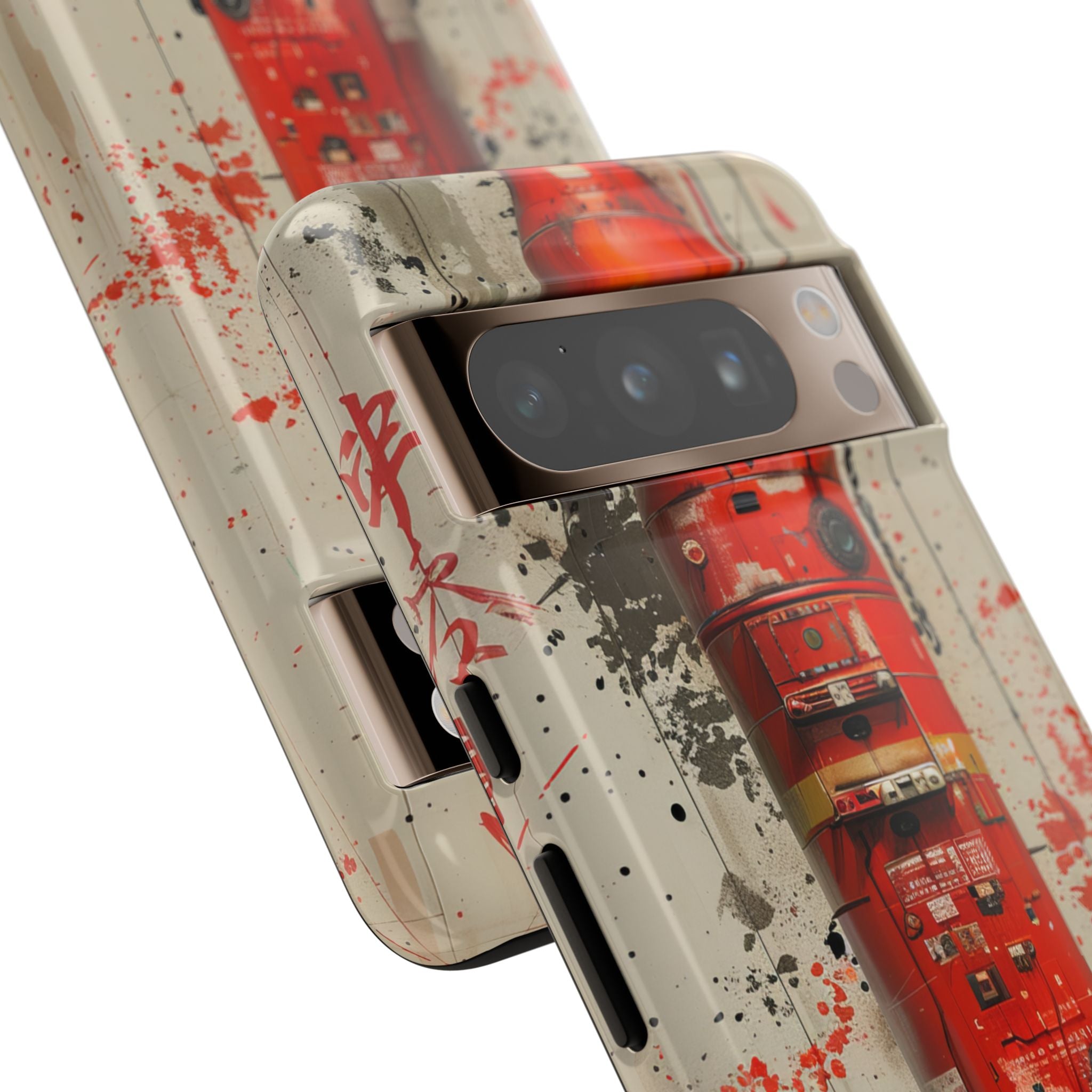 Crimson Rocket Burst Google Pixel 8 - Tough
