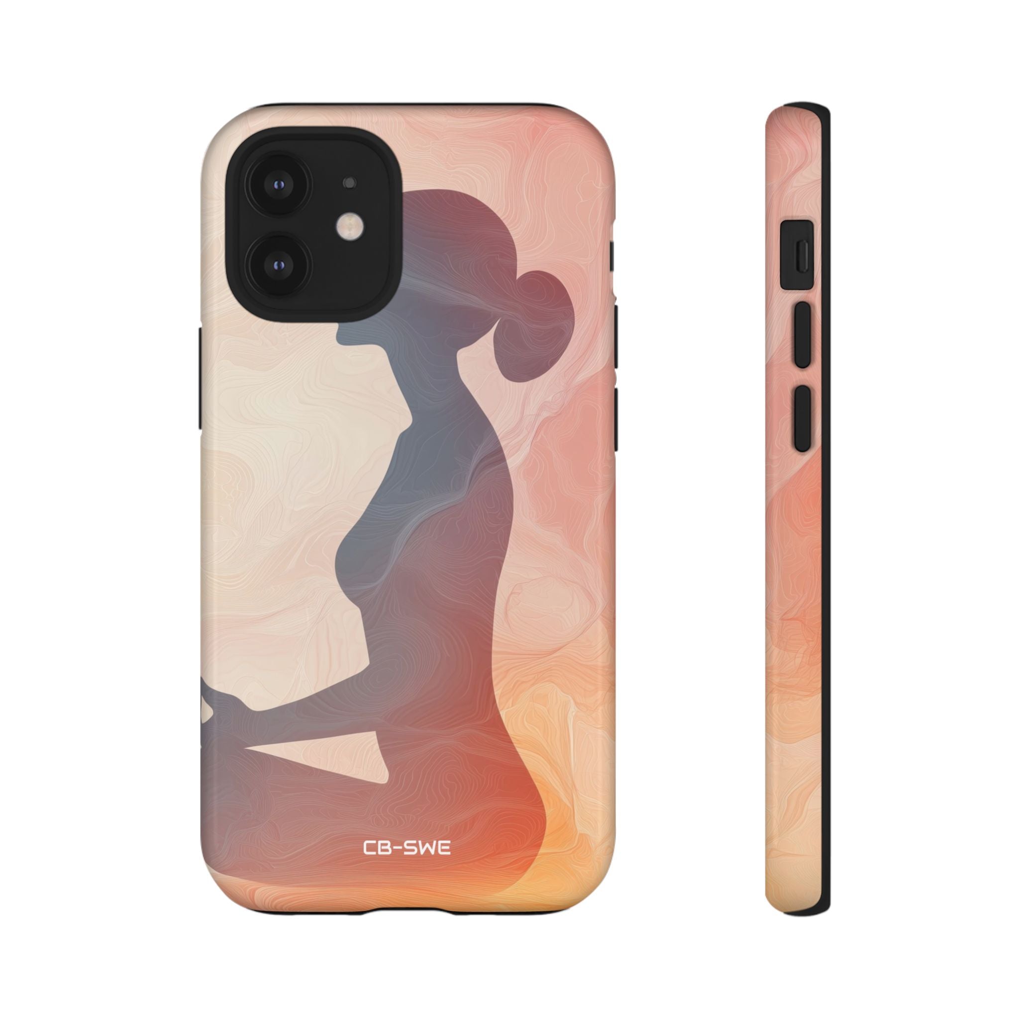 Meditator Embraces Flow - iPhone Case