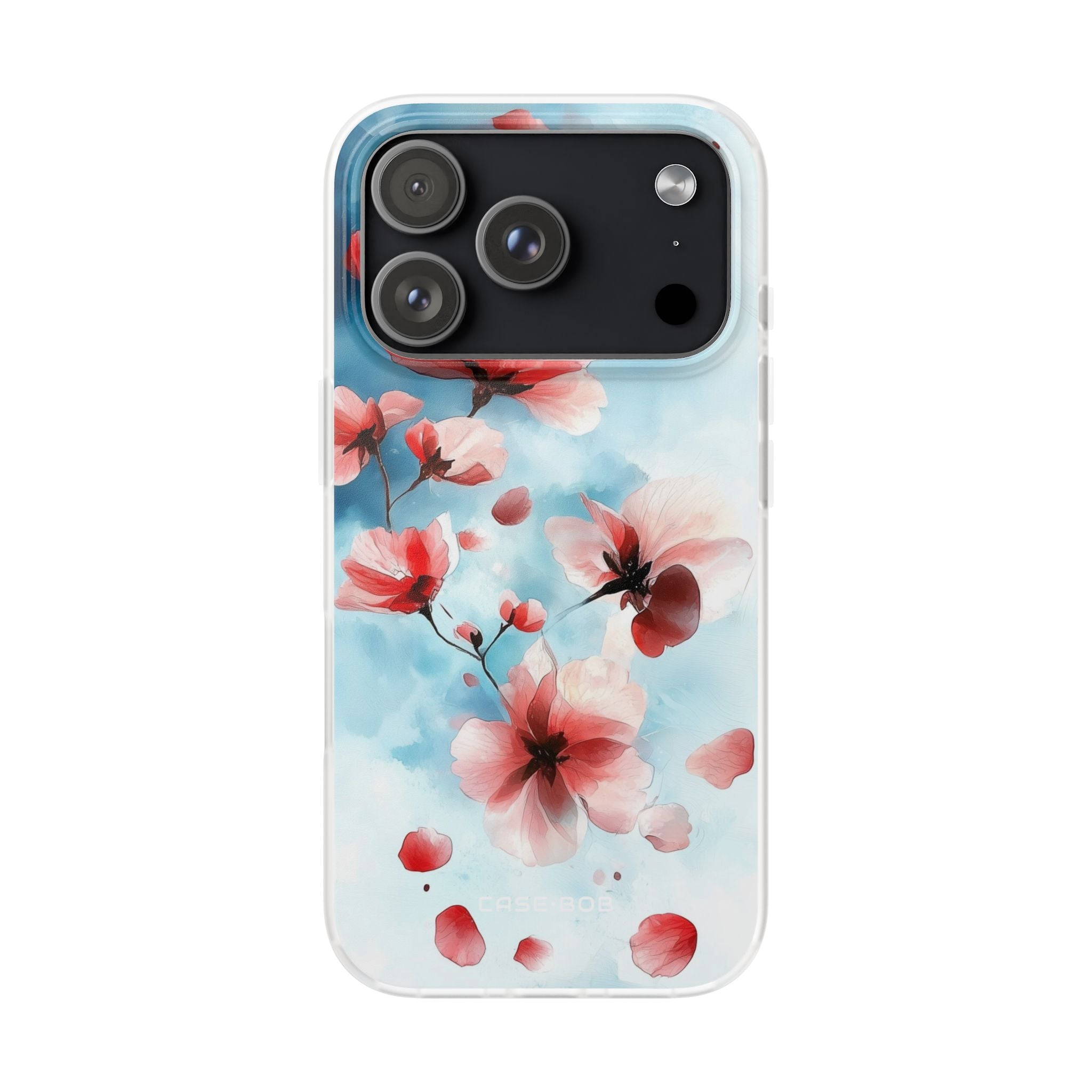 Pink Blossom Drift iPhone 17 Pro Case - Soft