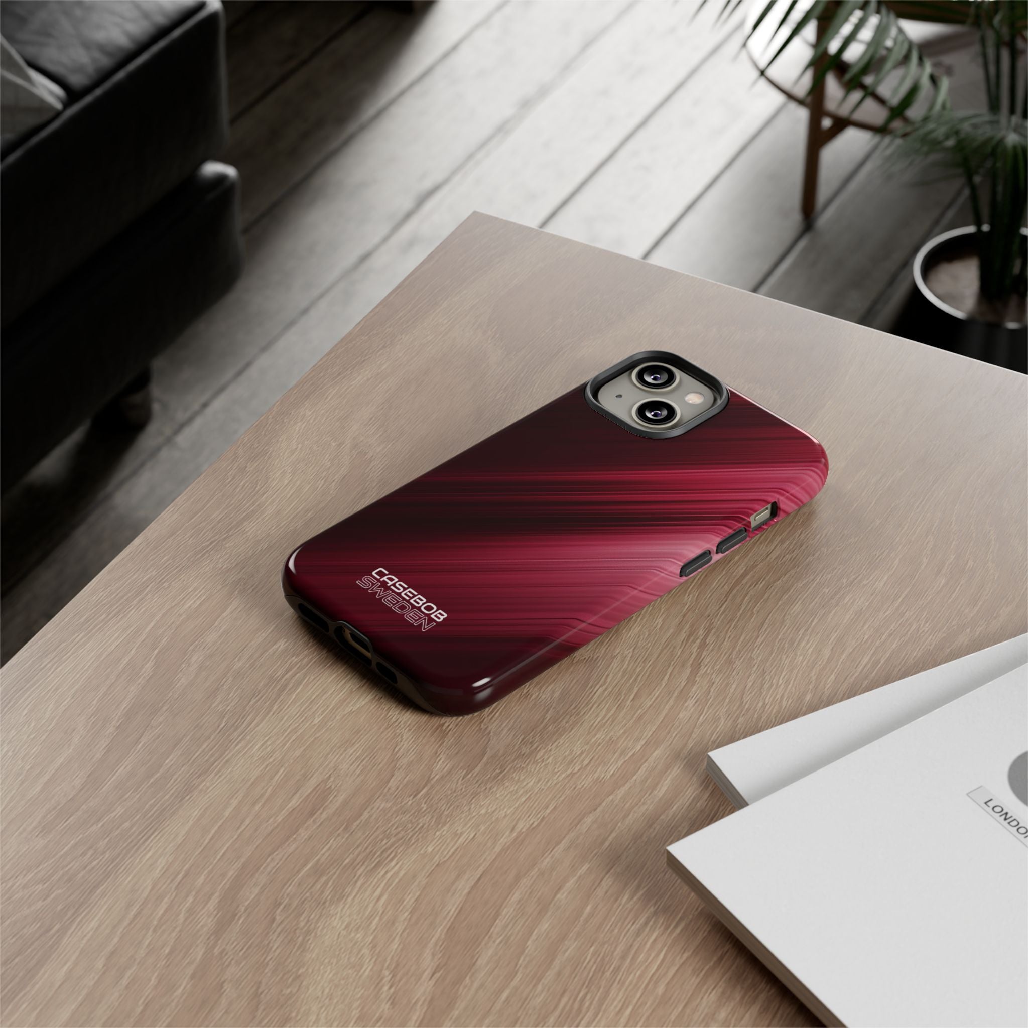Crimson Drift Motion iPhone 14 - Tough