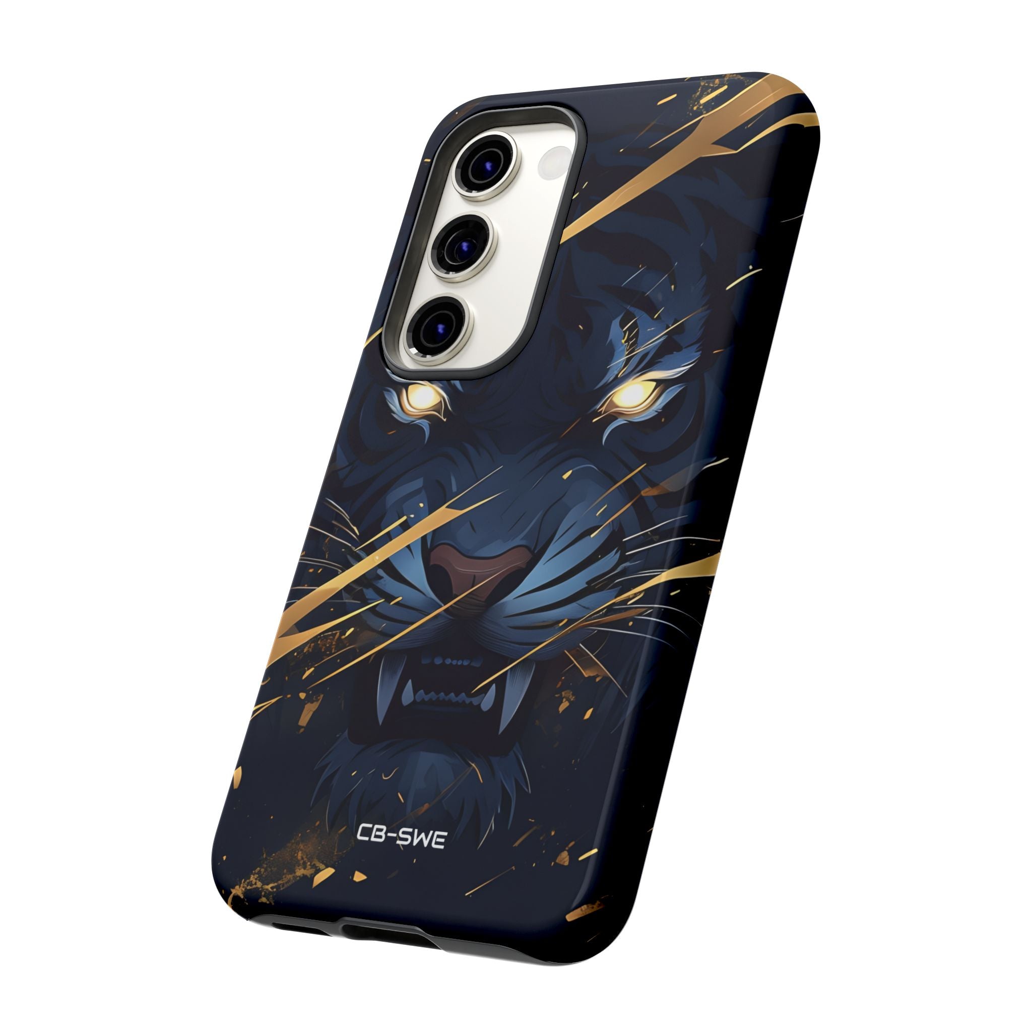 Tiger's Glowing Gaze - Samsung Case