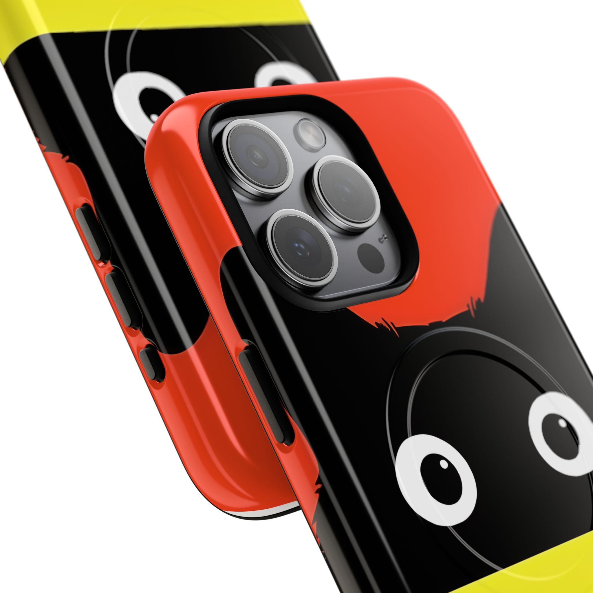 Peekaboo Cat Crimson iPhone 15 Pro Max Case - Tough+