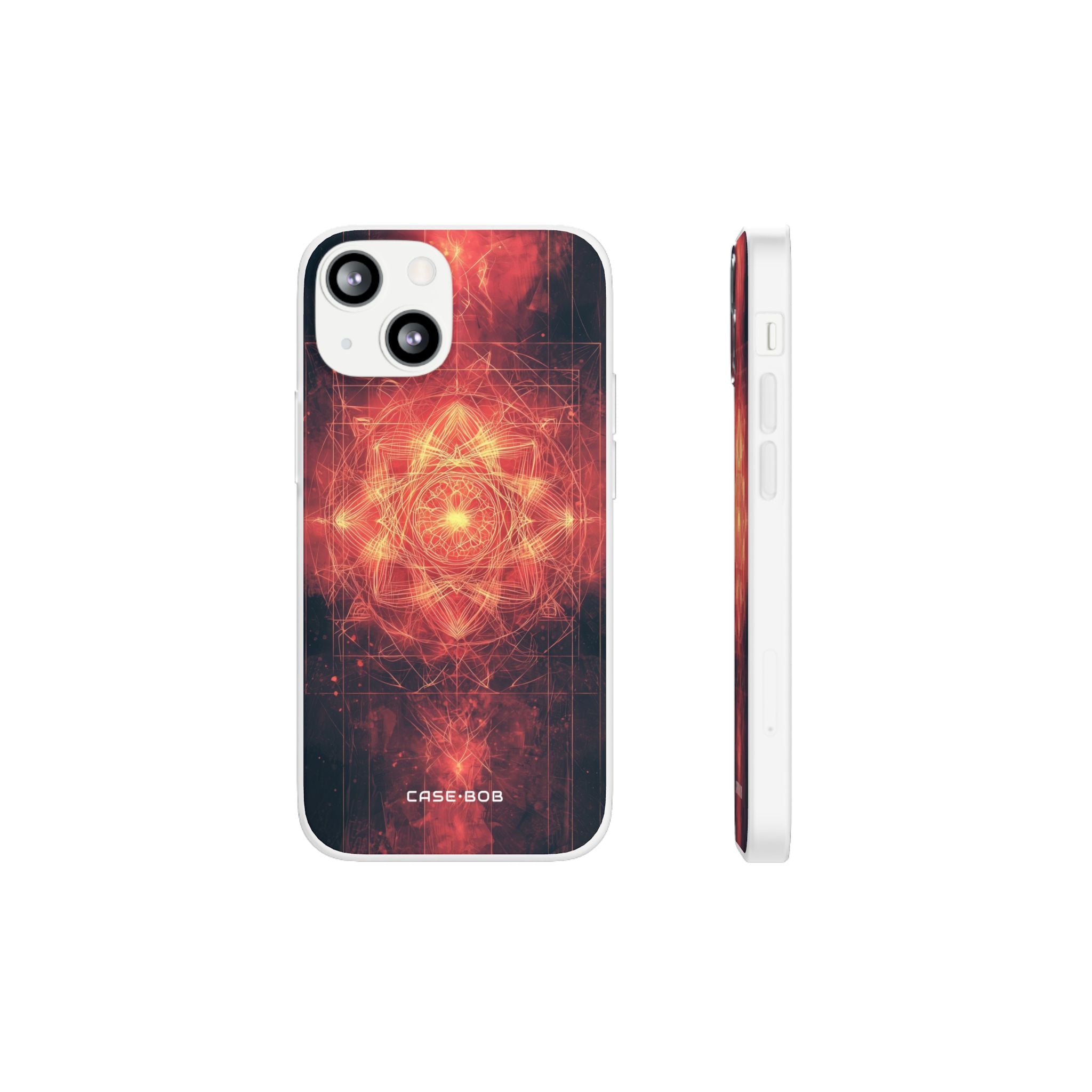 Radiant Mandala iPhone 13 mini Case - Soft