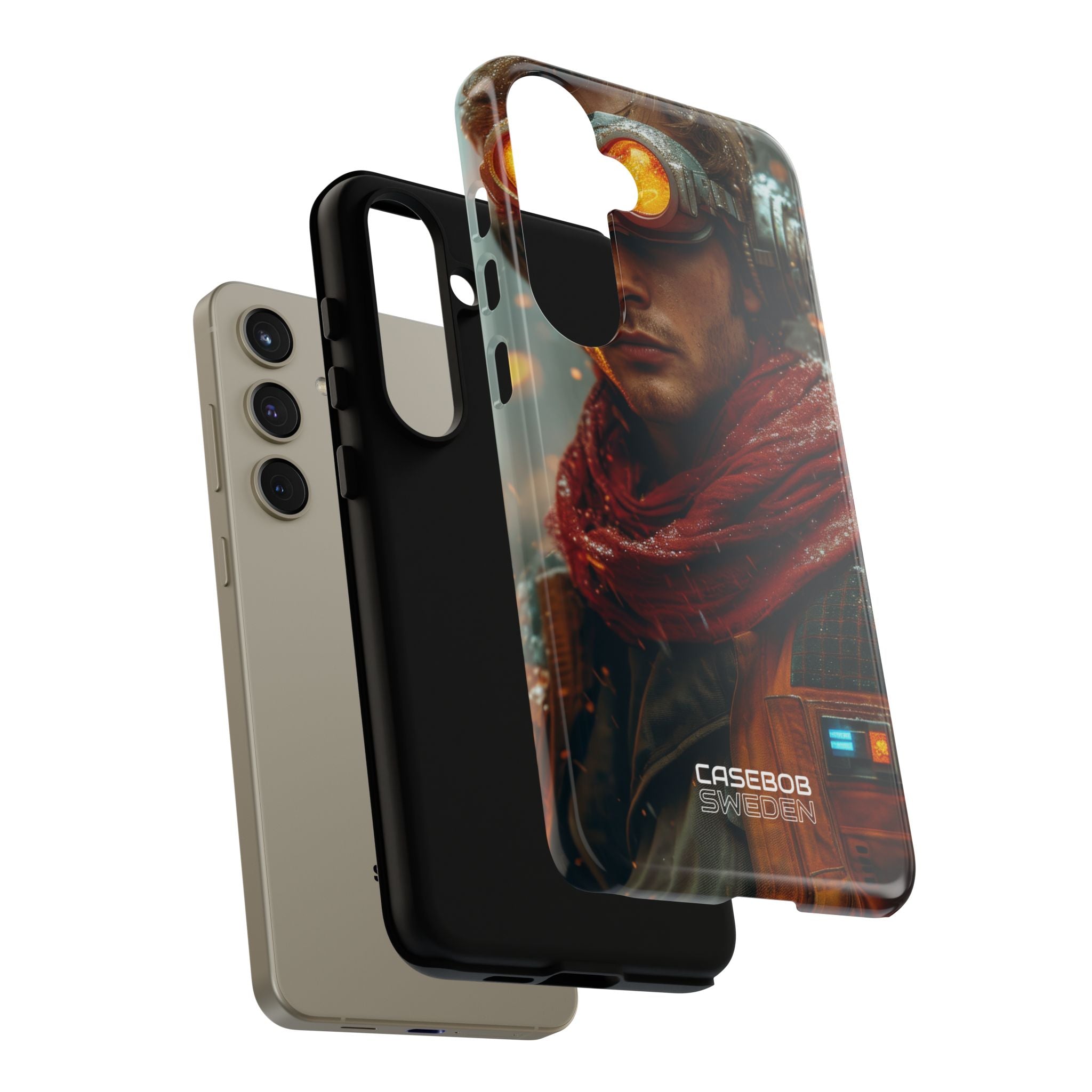Futuristic Steampunk Explorer Samsung S24 - Tough
