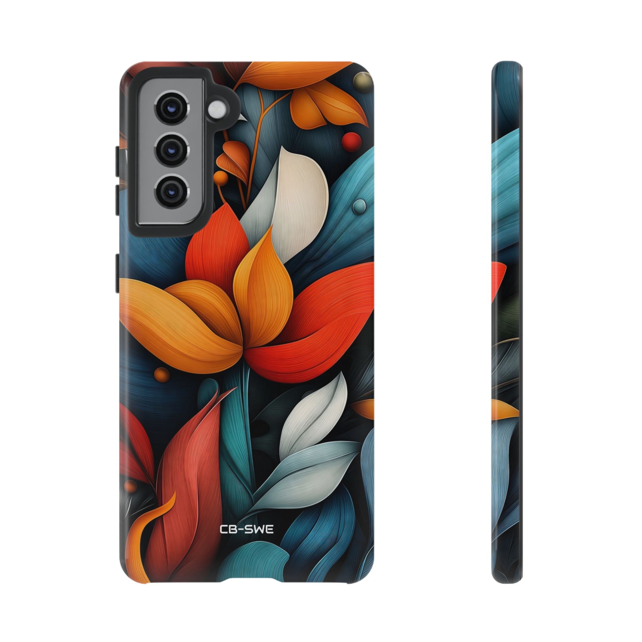Vibrant Floral Harmony - Samsung Case