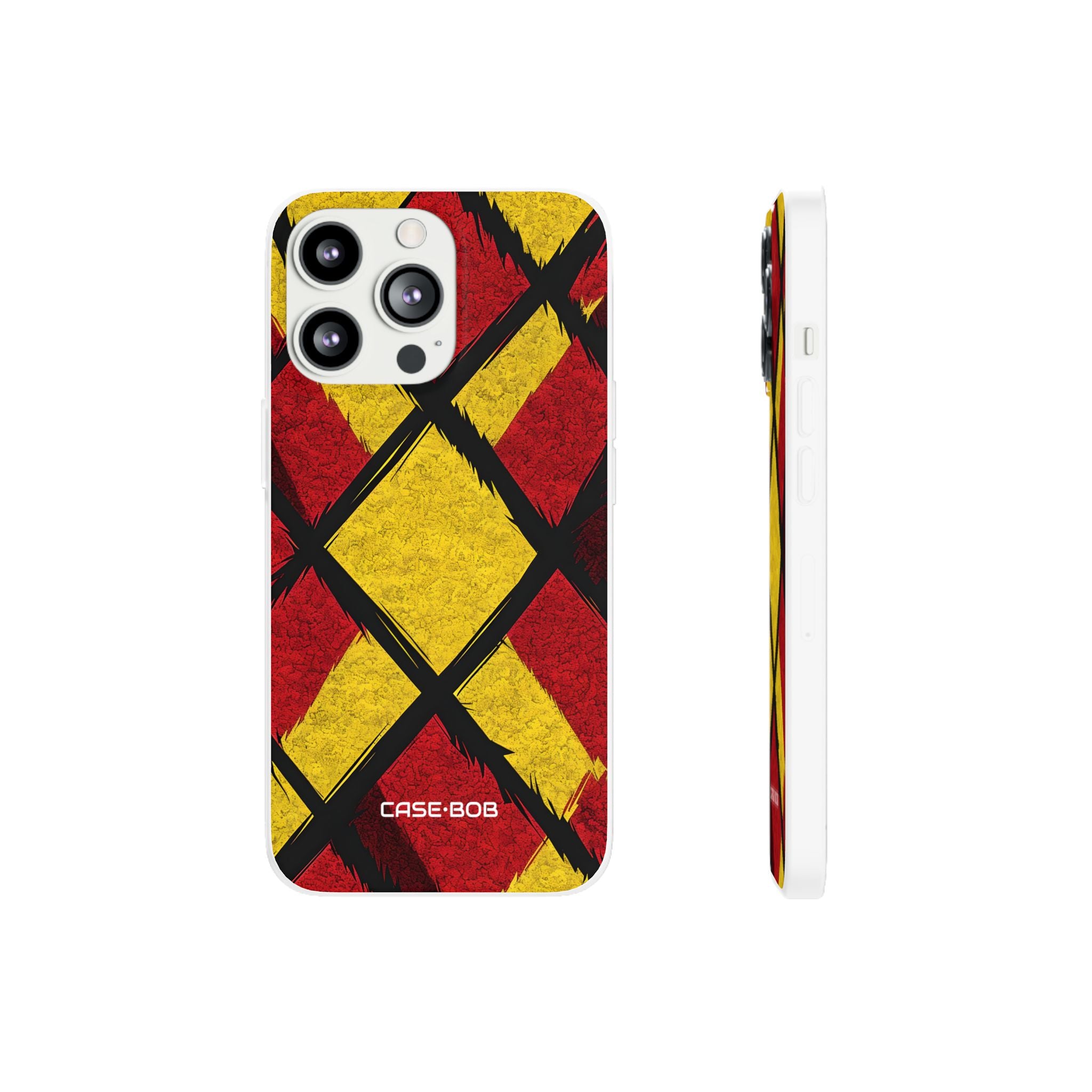 Vibrant Geometric Diamonds iPhone 13 Pro - Soft Case