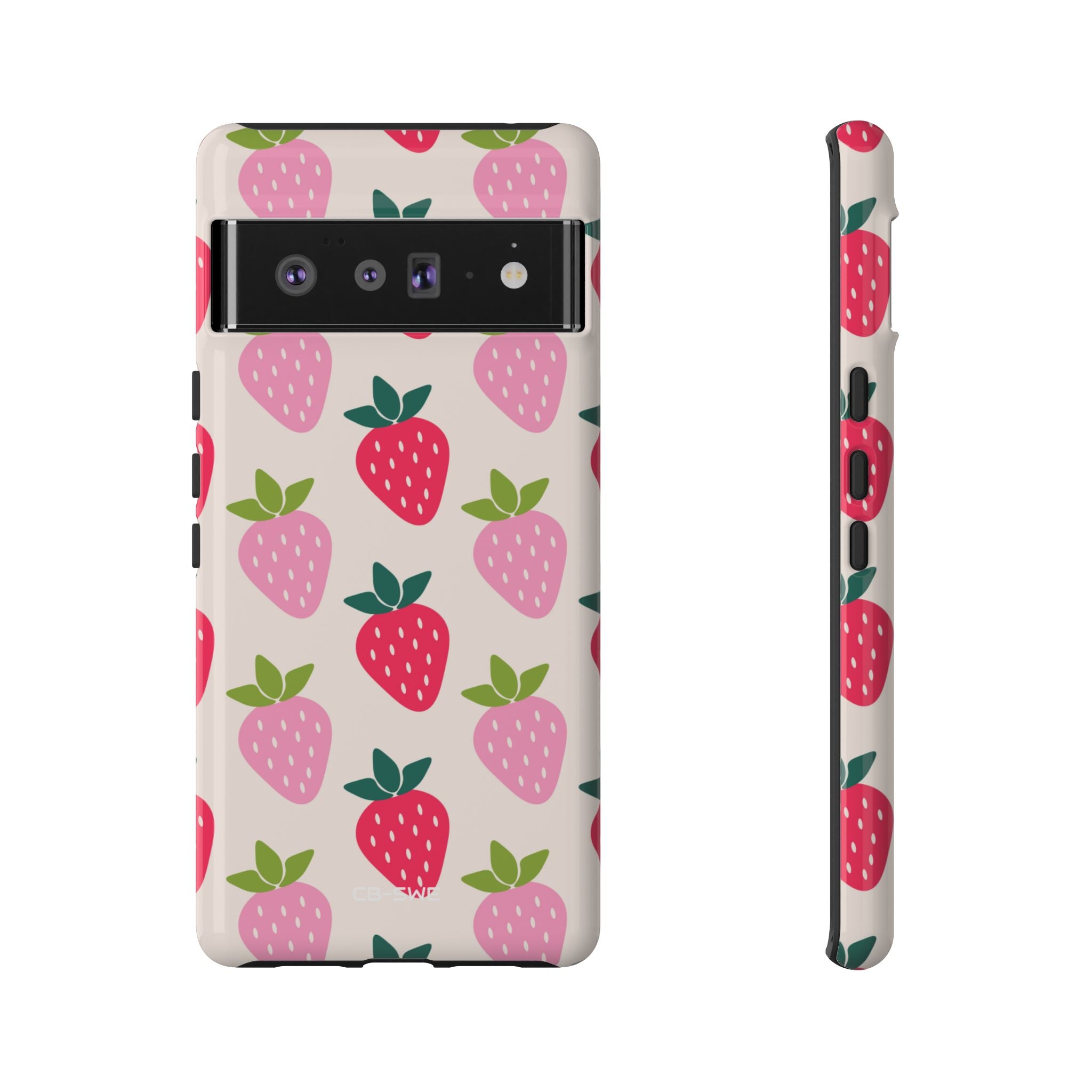 Vibrant Strawberry Rhythm - Google Pixel Case