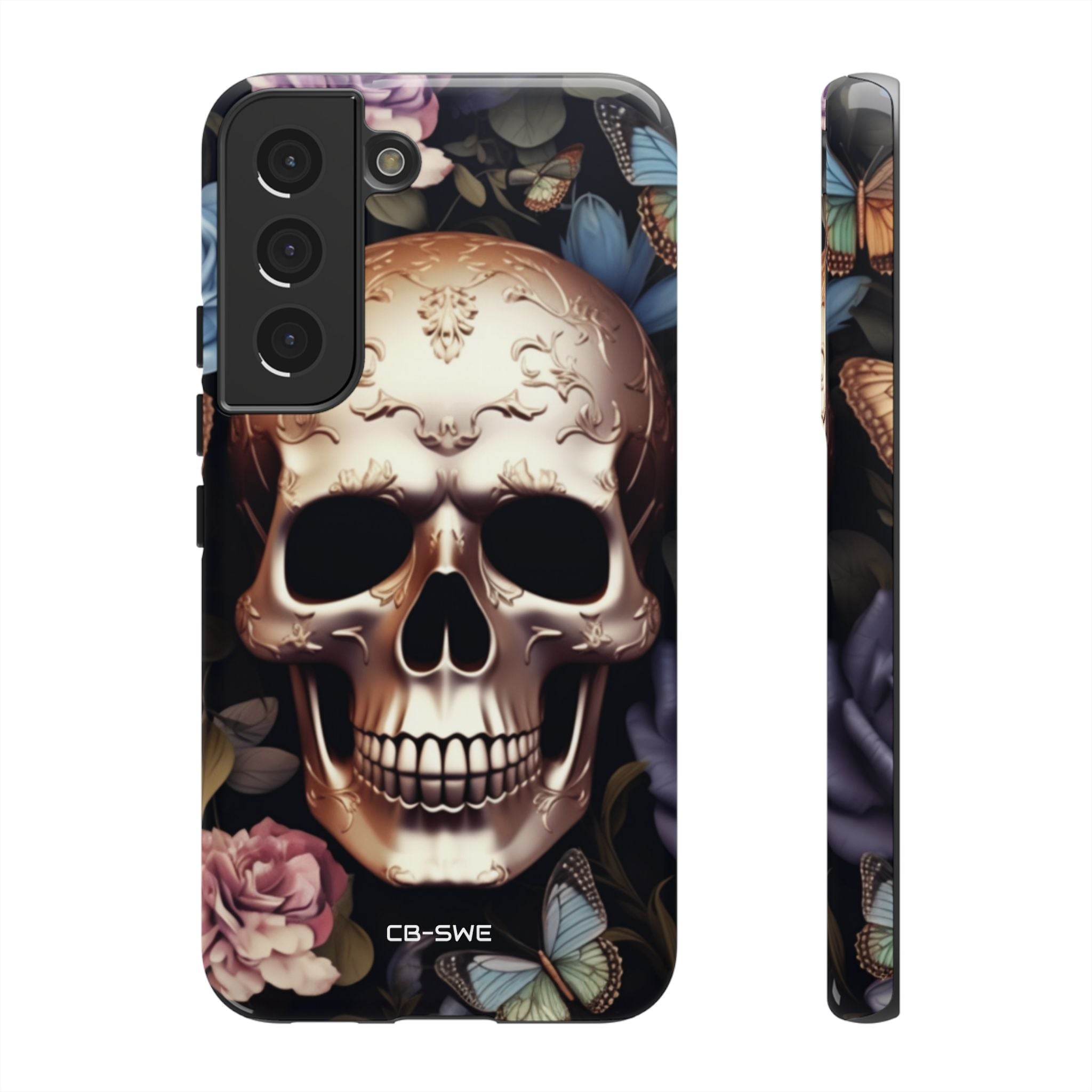 Skull Among Blossoms - Samsung Case