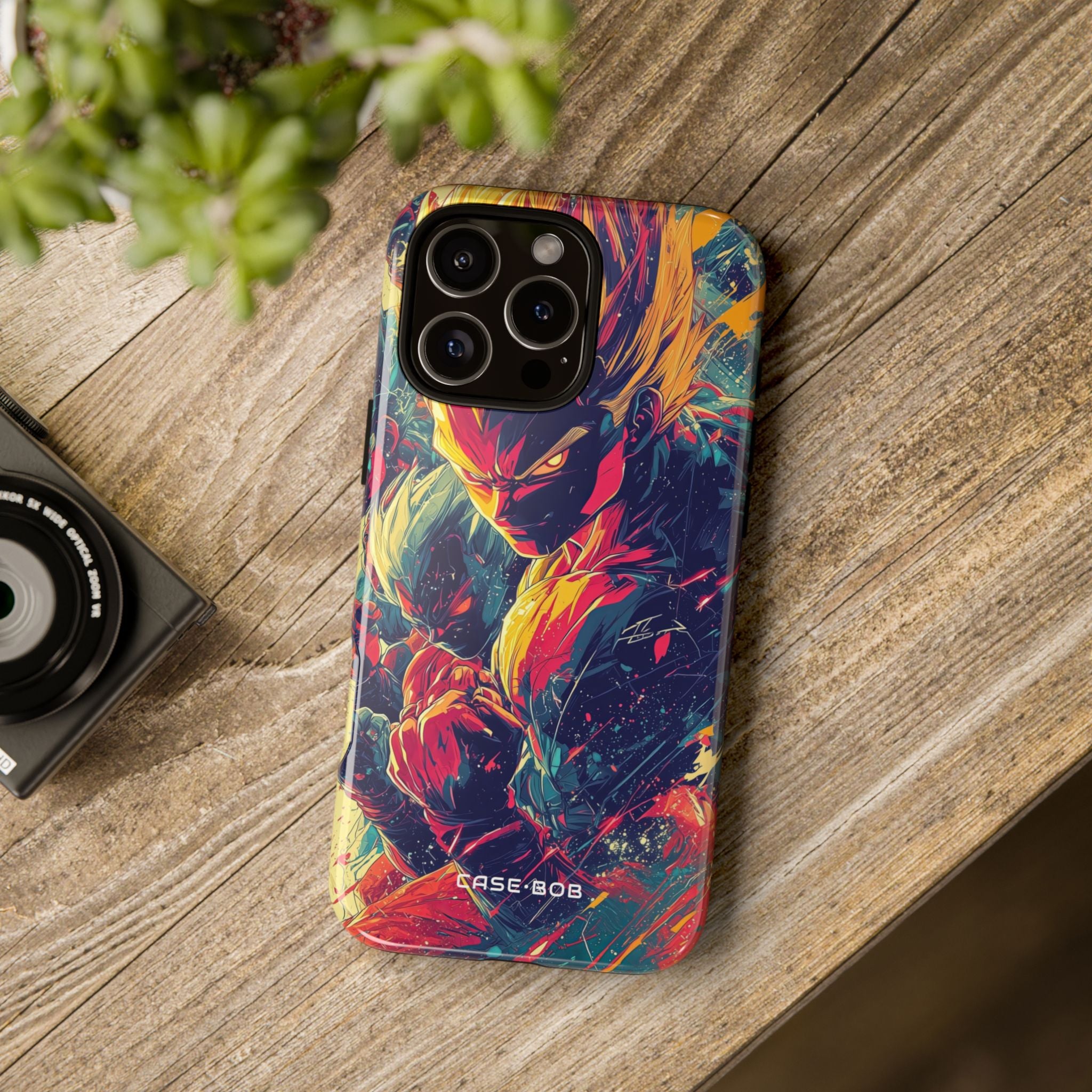 Yellow Fury iPhone 16 Pro Max Case - Tough