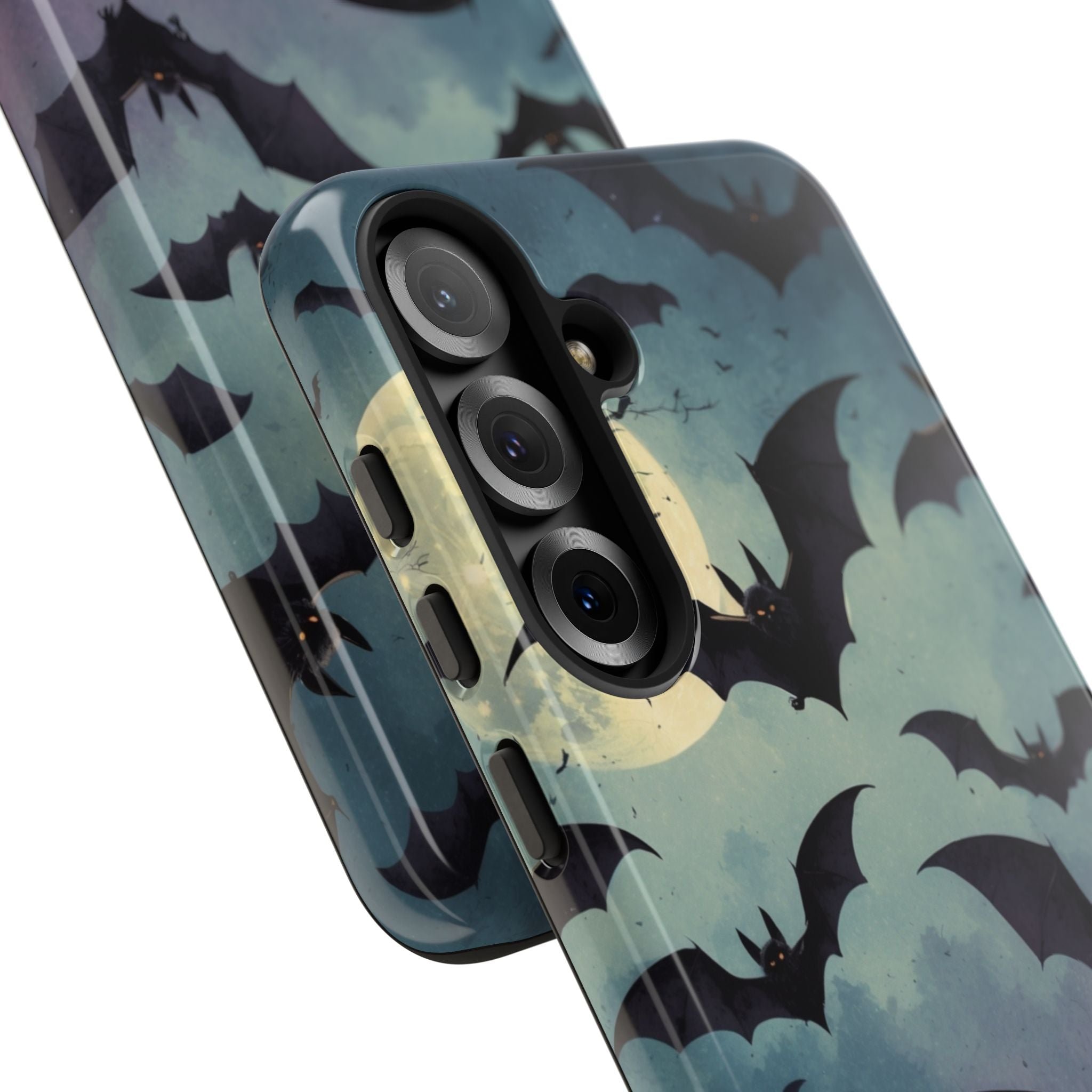 Glowing Bat Swarm Samsung S25 Plus Case - Tough