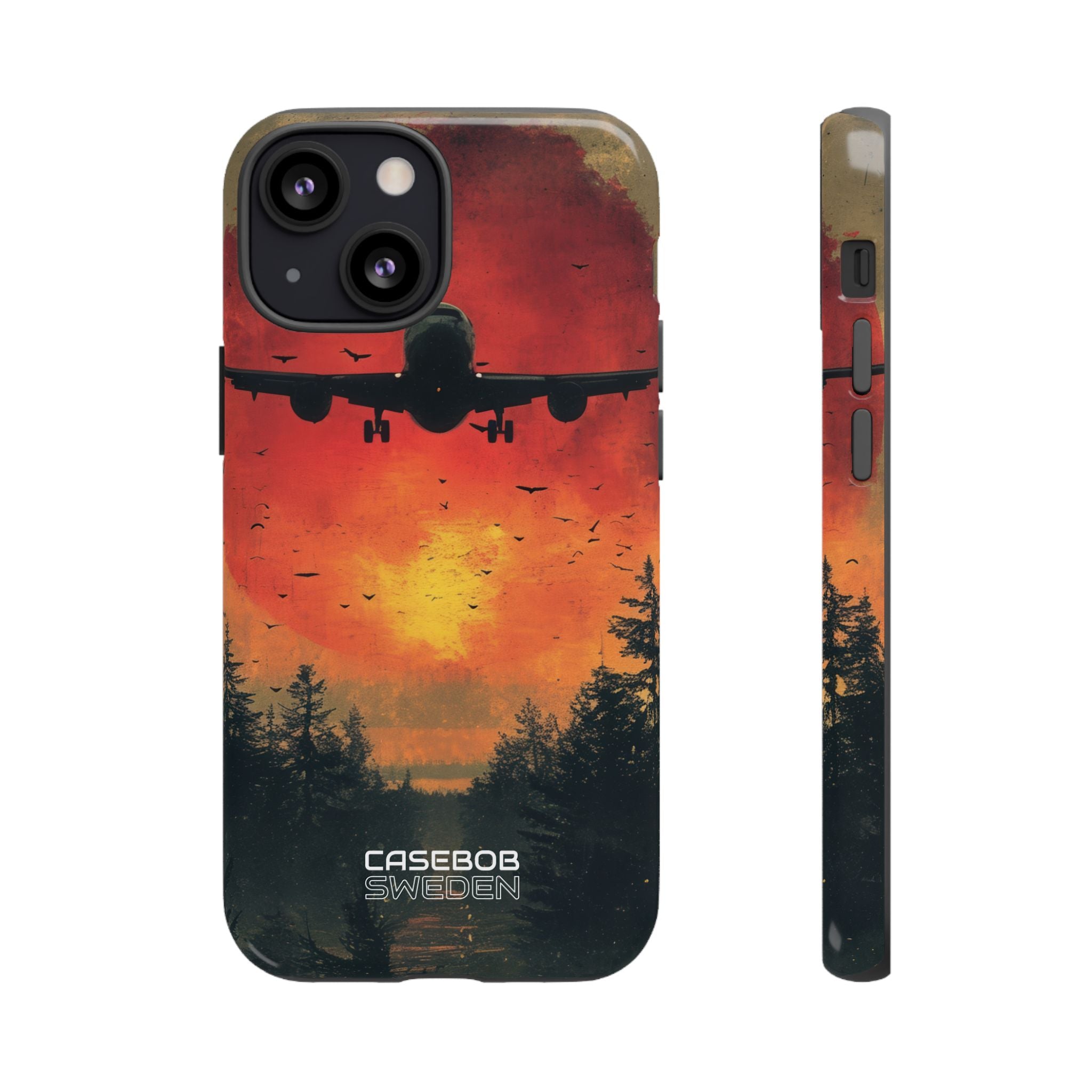 Crimson Sky Flight iPhone 13 - Tough