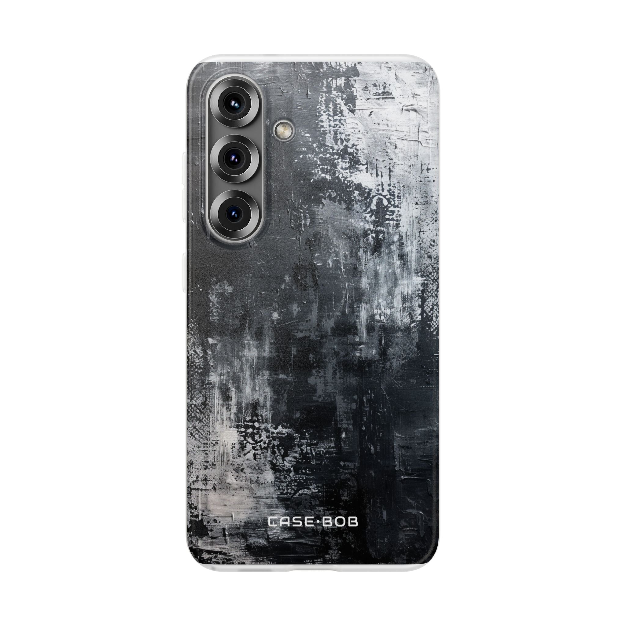 Textured Blackscape Samsung S25 Case - Soft