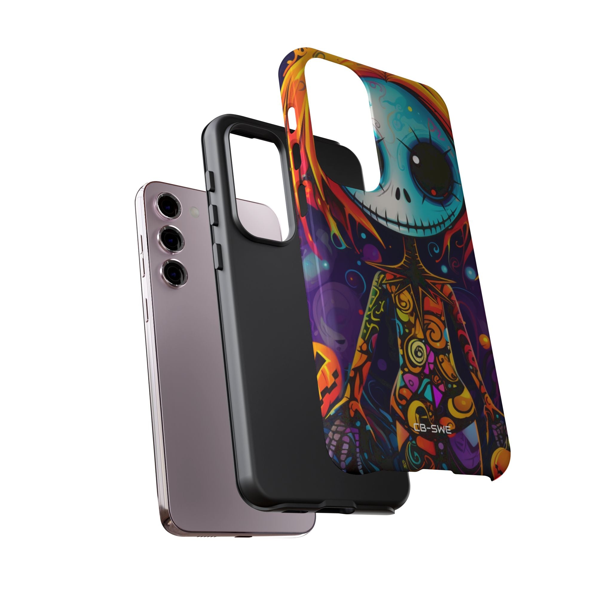Skeletal Figure Laughs - Samsung Case