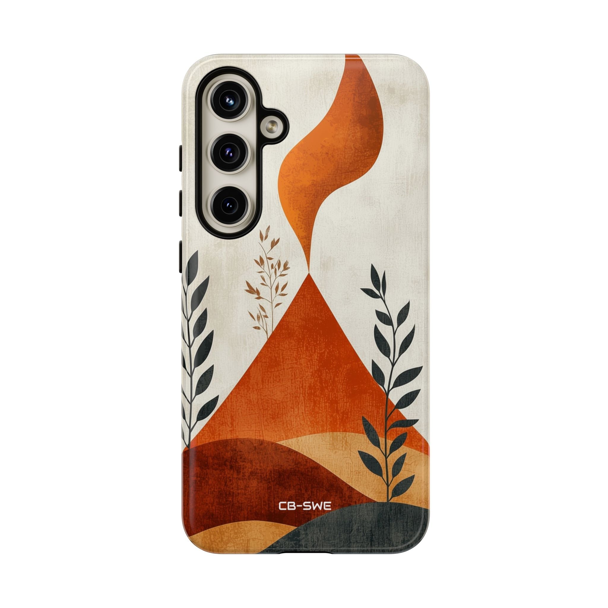 Flames Touch Mountains - Samsung Case