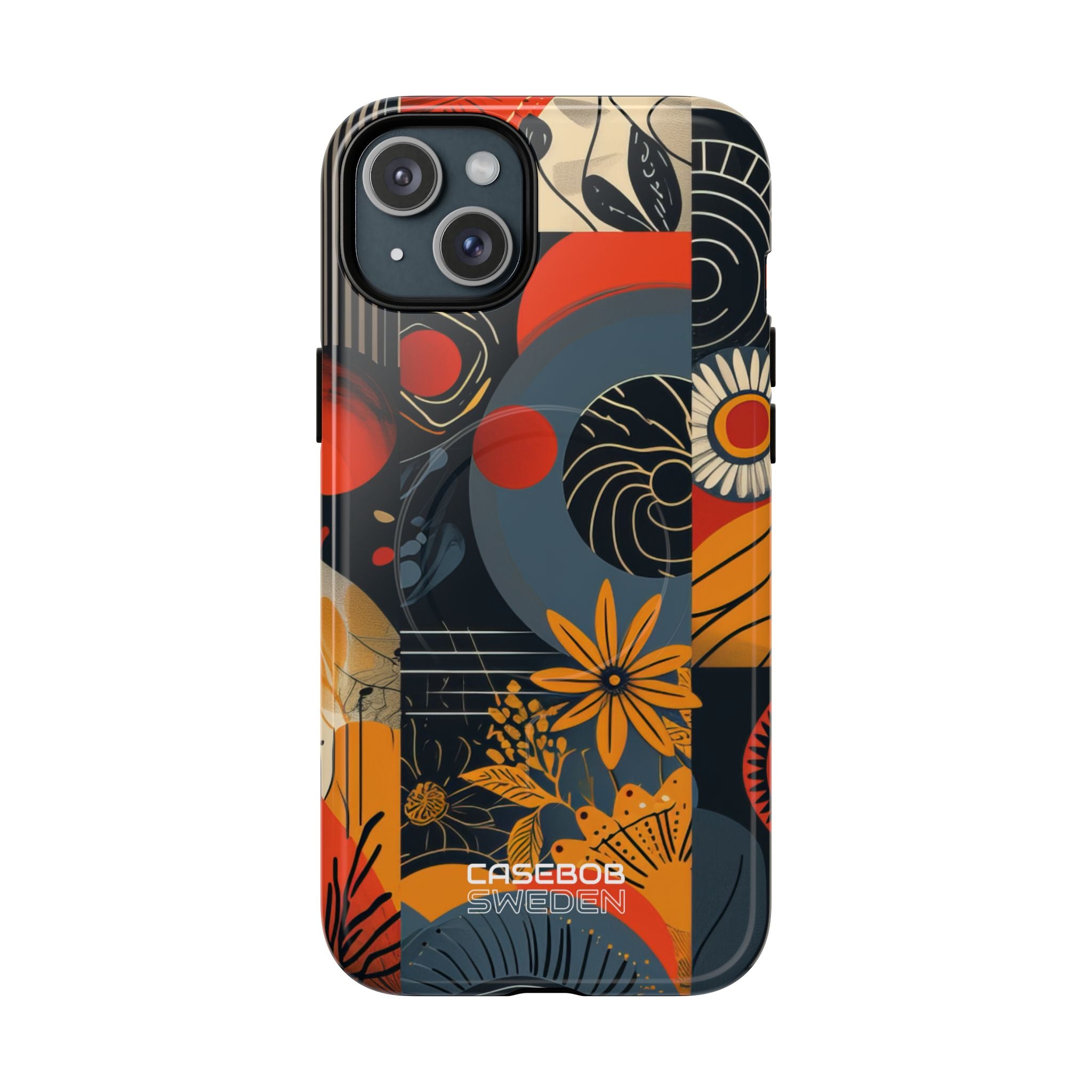 Fire Bloom Flow iPhone 15 - Tough+