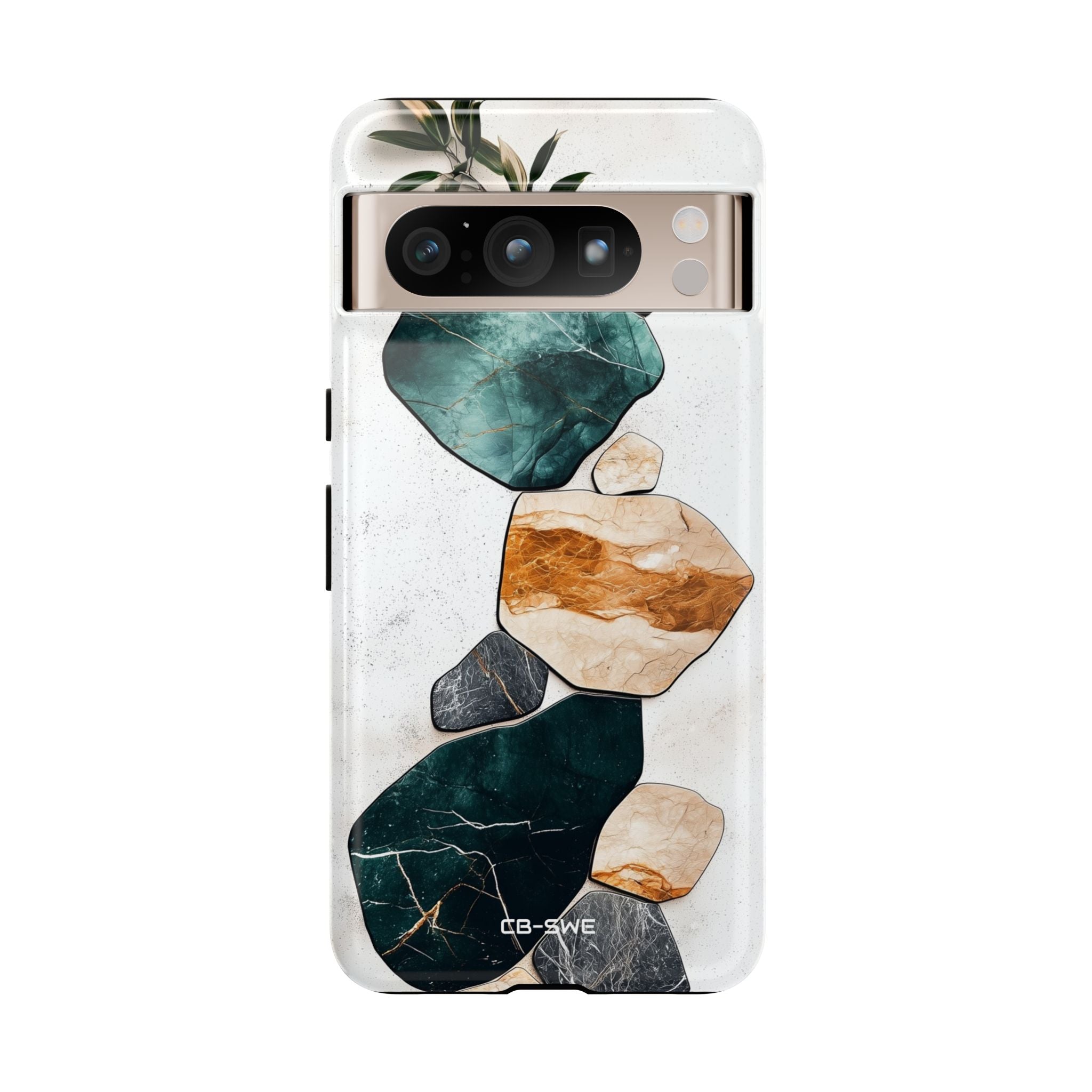 Stone Shapes Embrace - Google Pixel Case