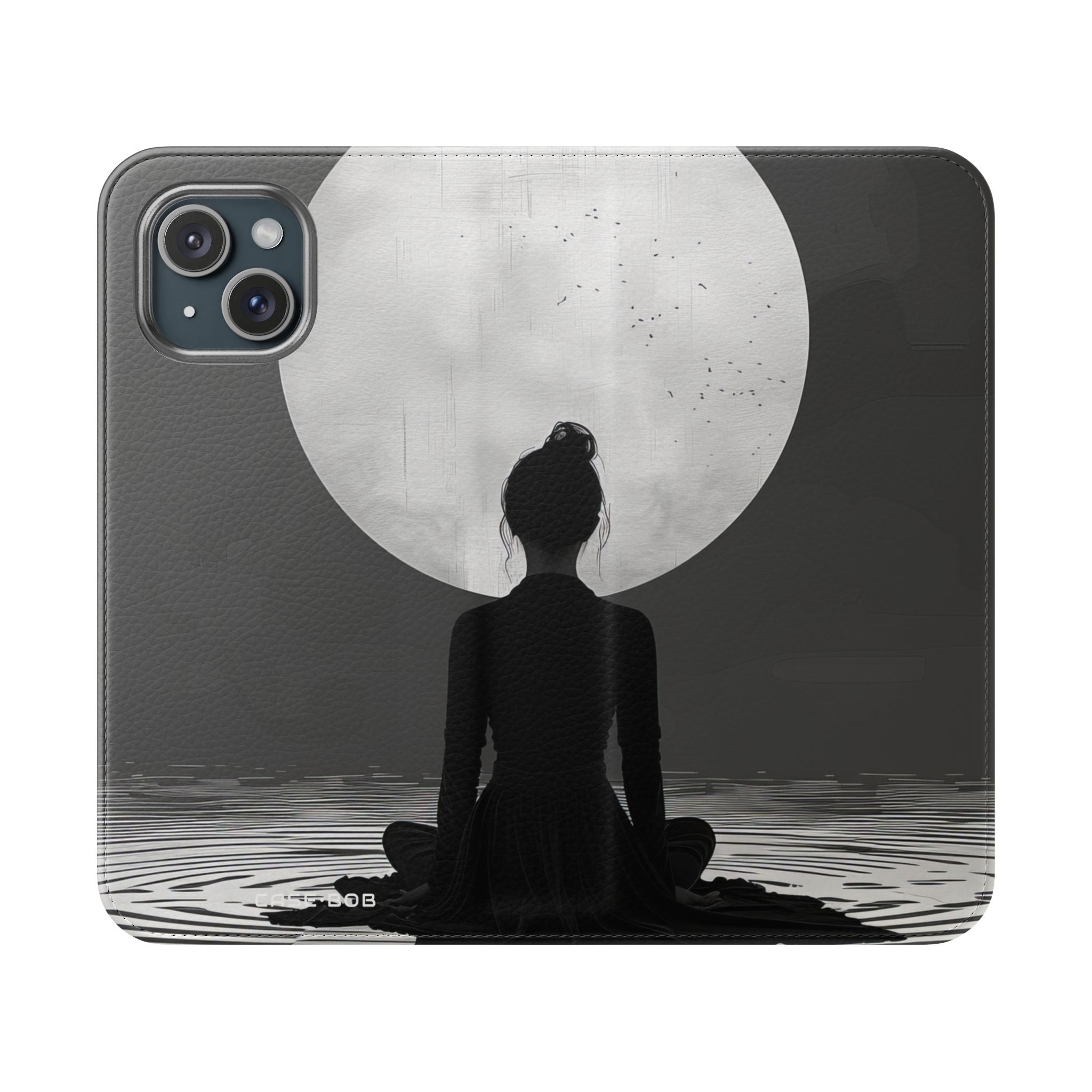 Moonlit Silence - iPhone 15 Case - Wallet
