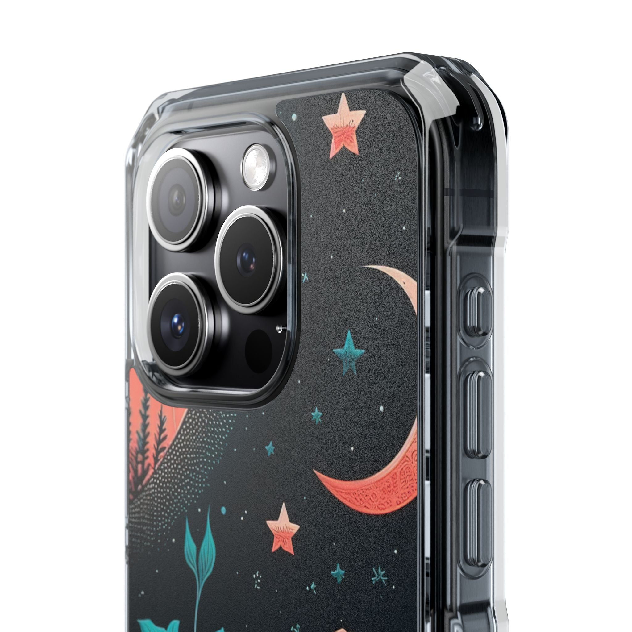 Cosmic Floral Dreams iPhone Case - Impact