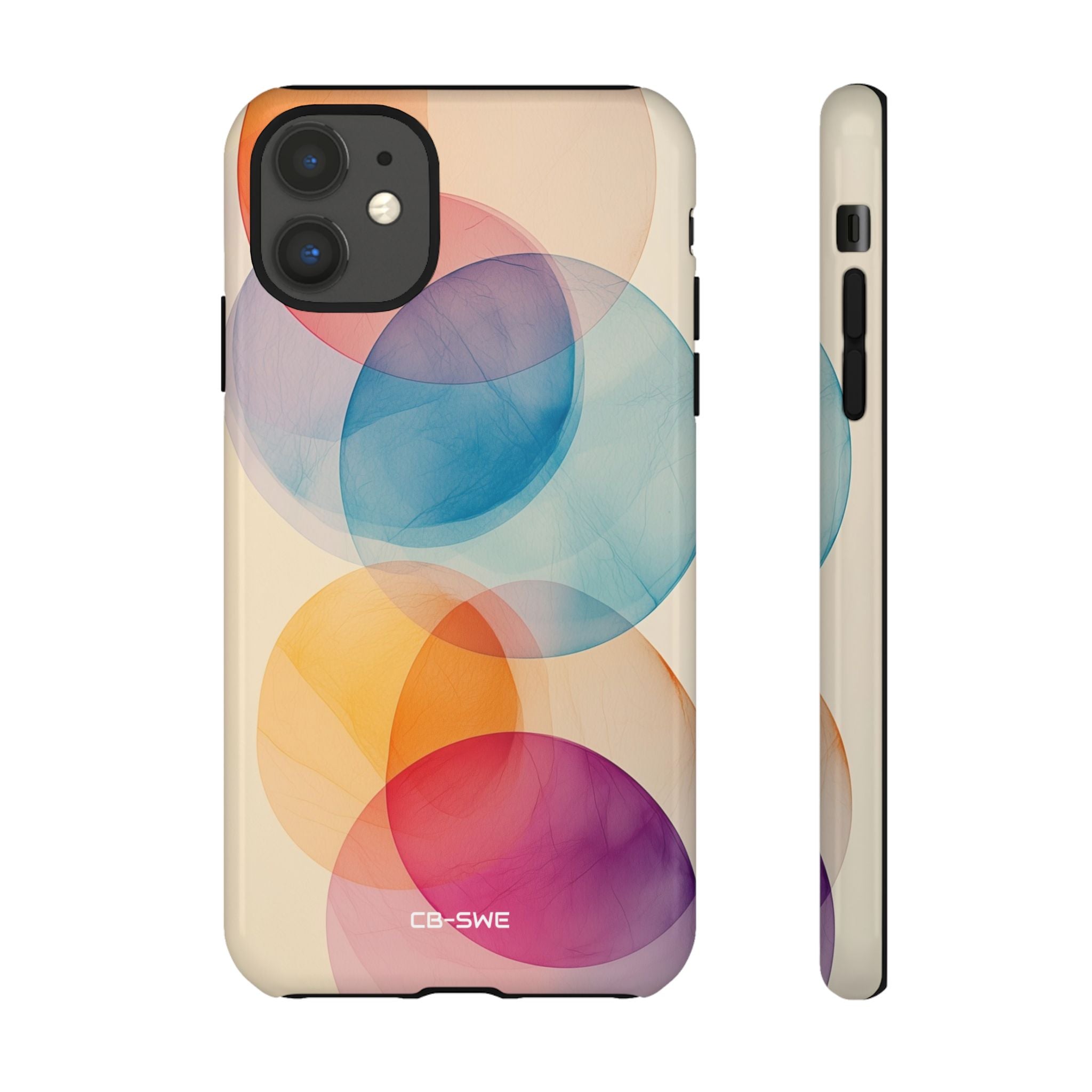 **Circles Embrace Light** - iPhone Case