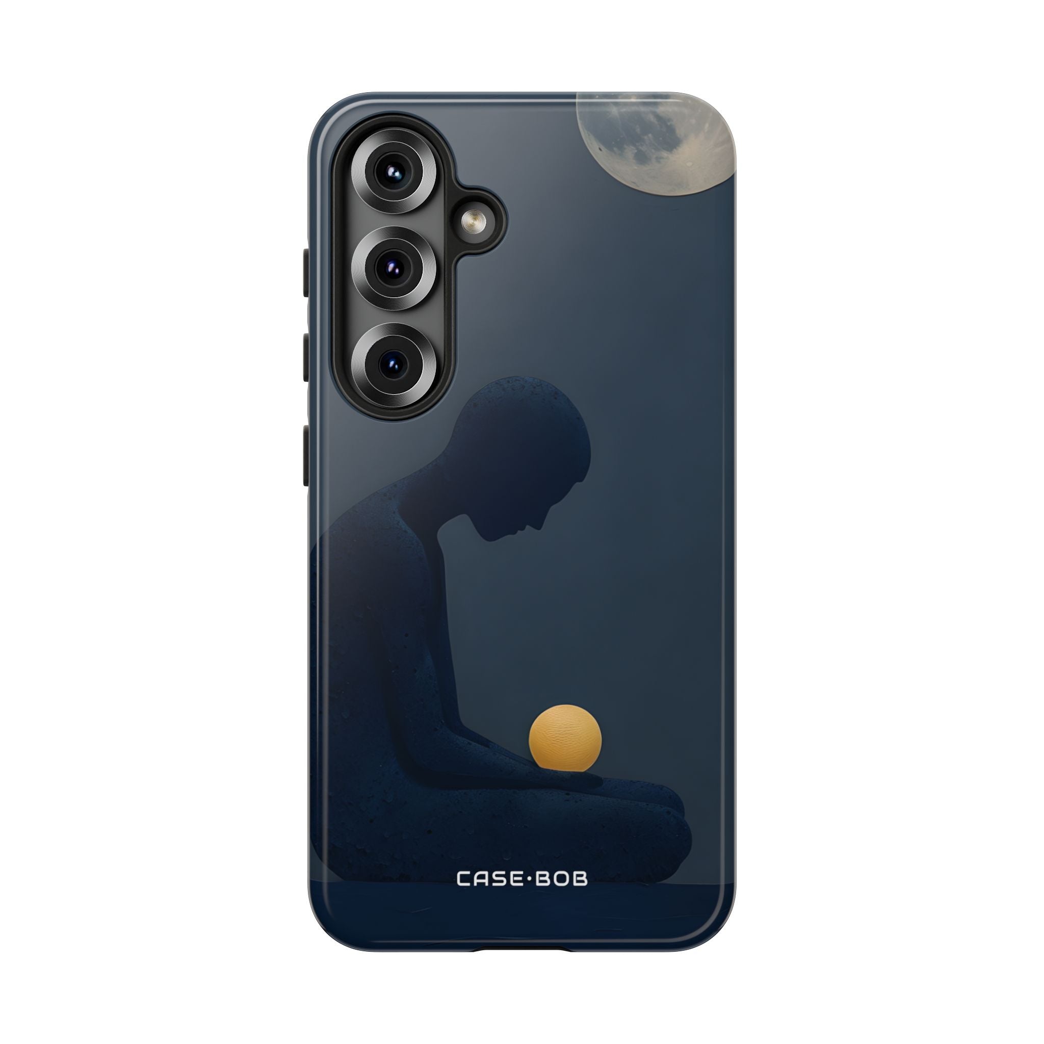 Moonlit Contemplation Samsung S25 Case - Tough