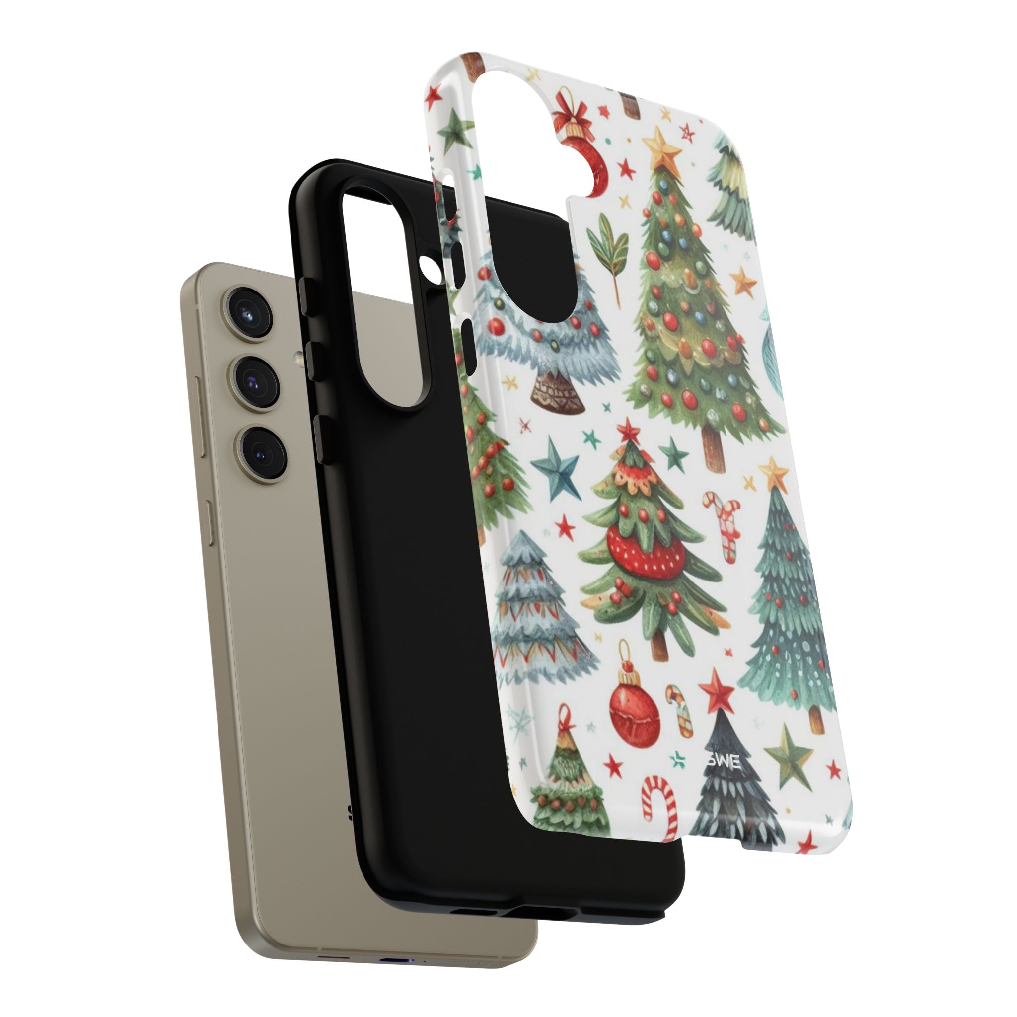 Whimsical Trees Sparkle - Samsung Case