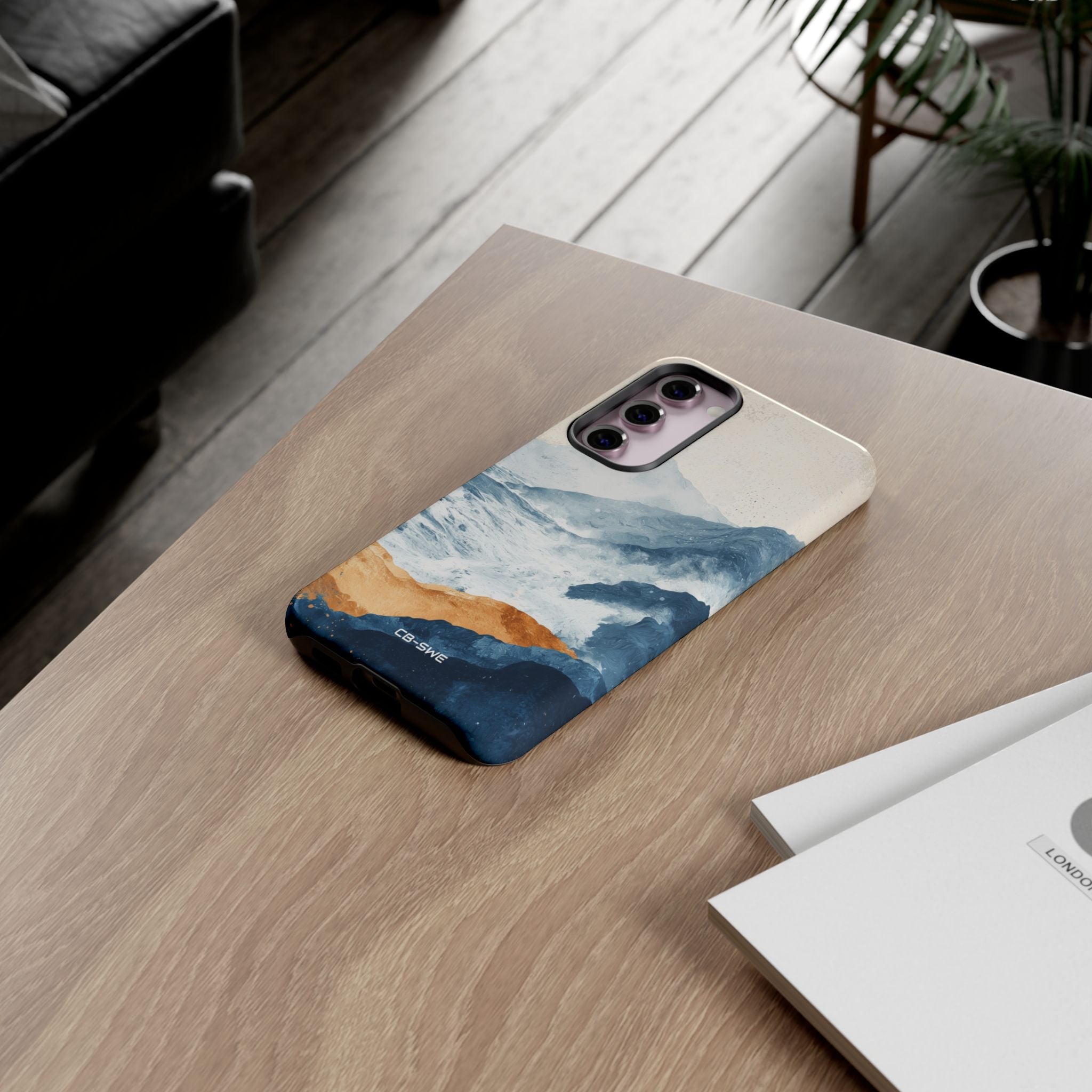 Waves Embrace Shore - Samsung Case