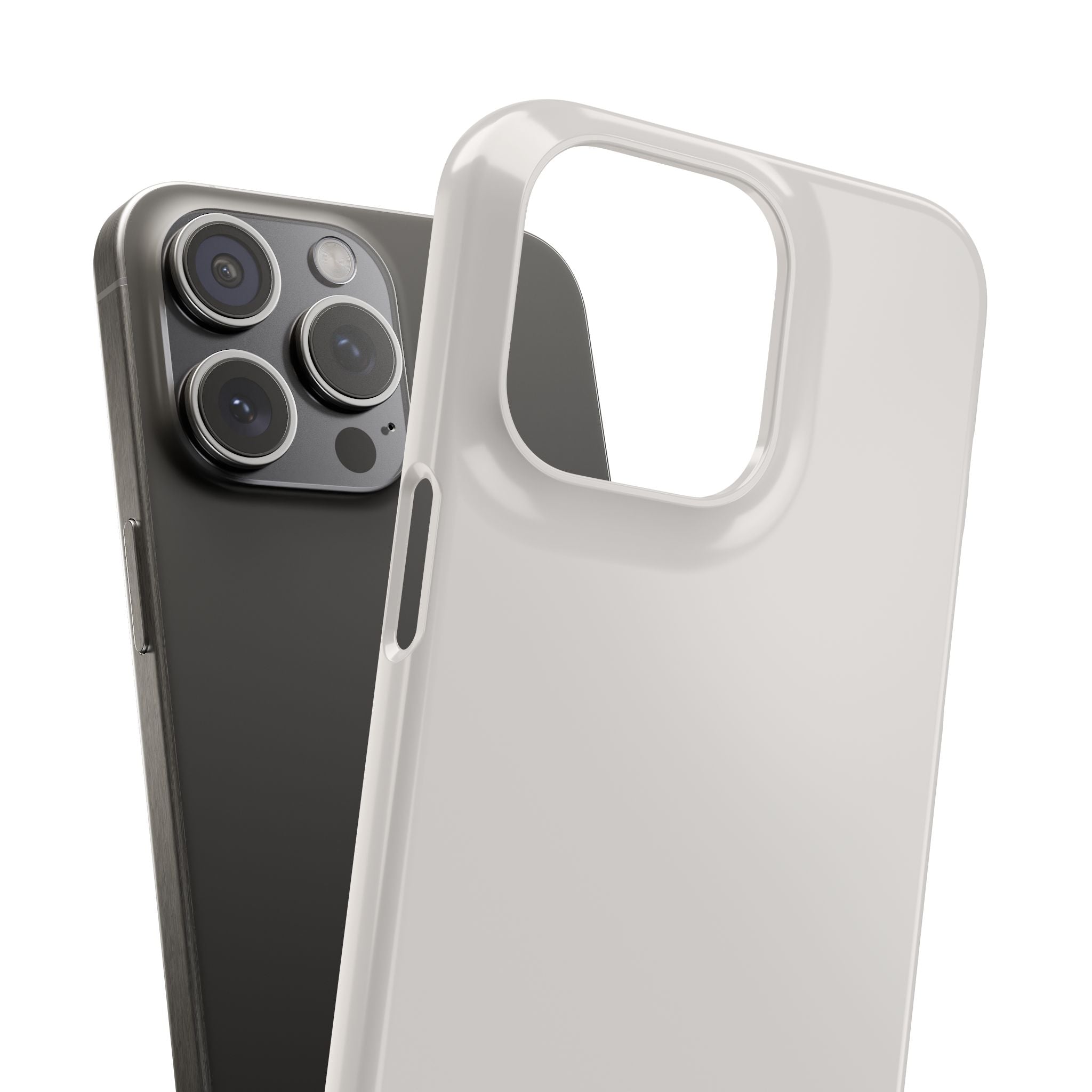 Platinum Grey iPhone 15 - Slank