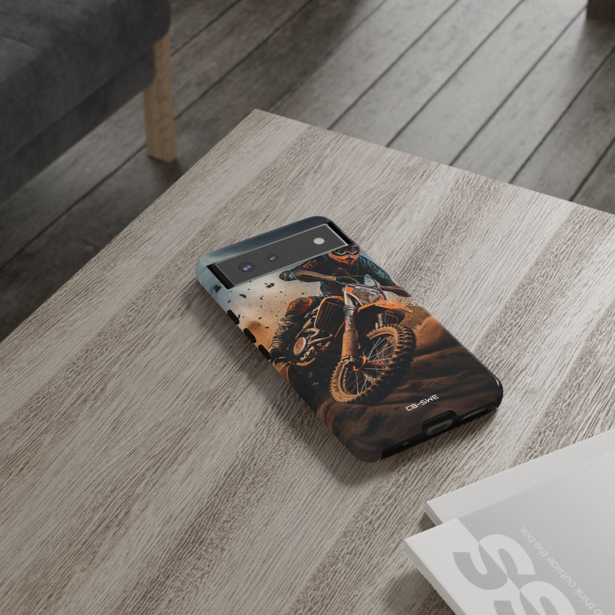 Rider Amidst Desert Fury - Google Pixel Case
