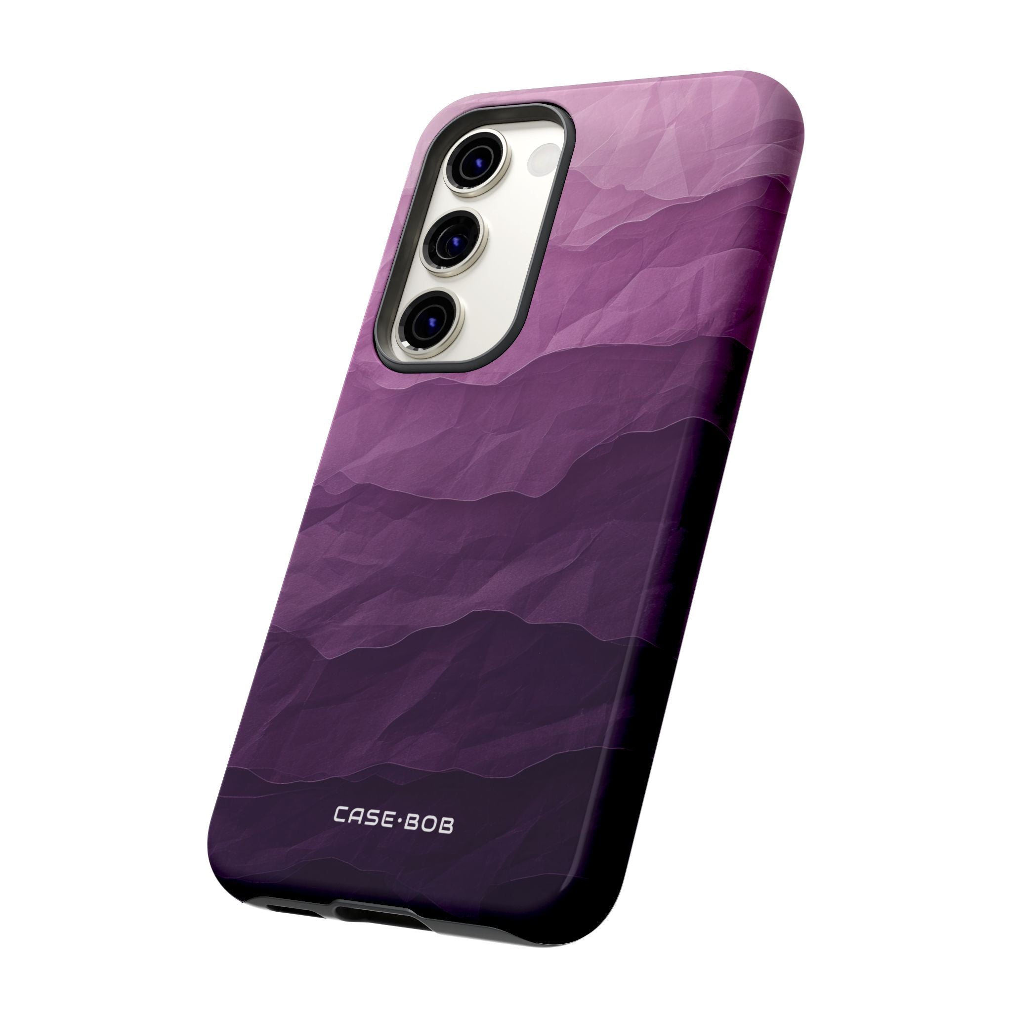 Purple Wave Layers Samsung S23 Case - Tough