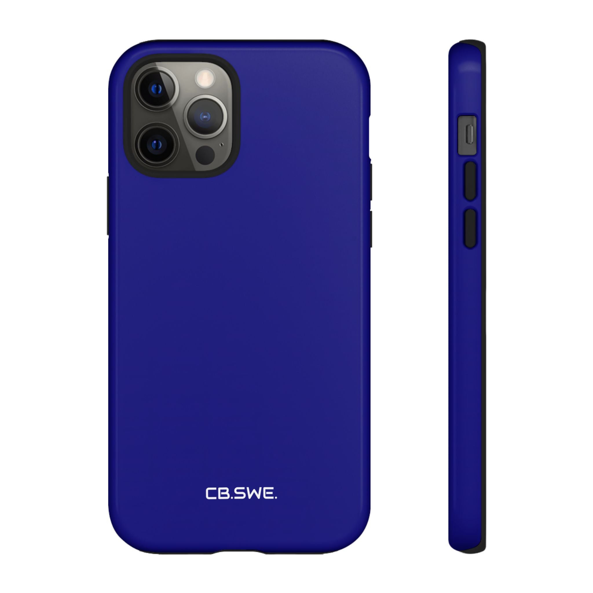 Navy Blue iPhone Case - Tough