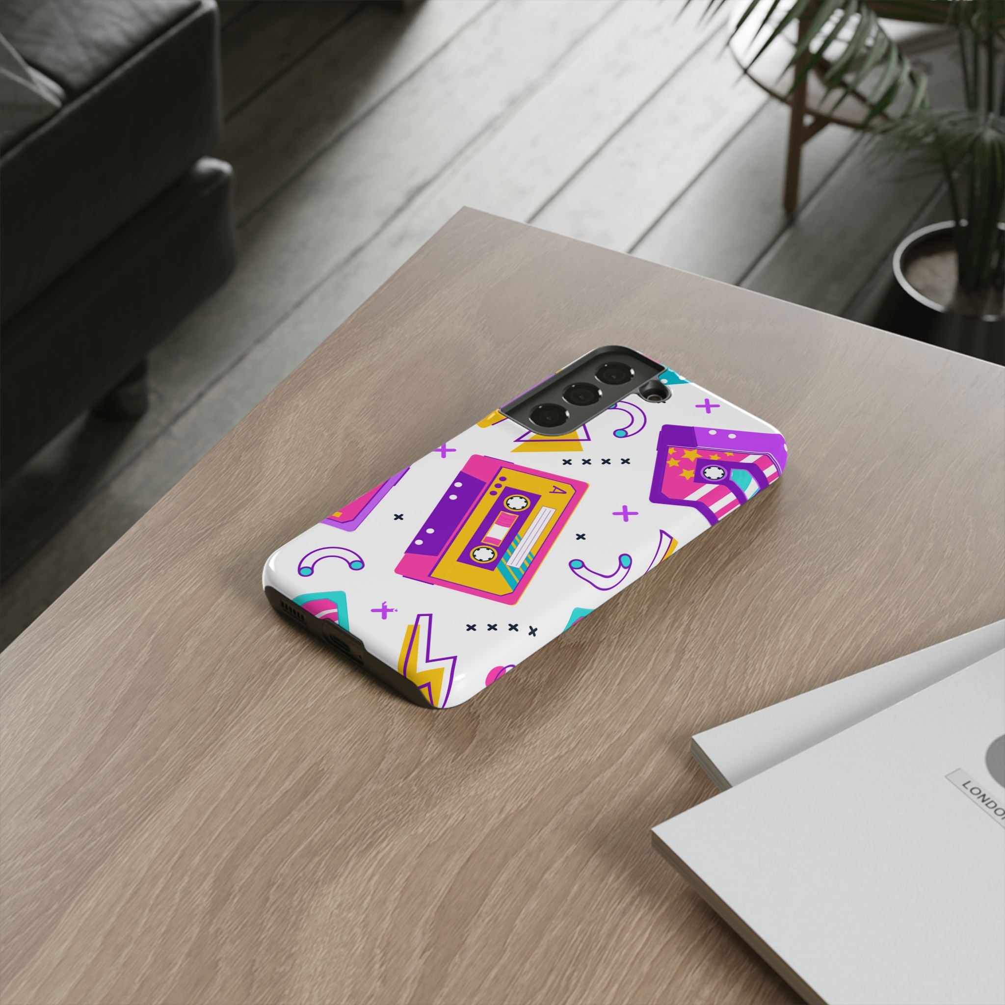 Retro Cassette Chaos - Samsung Case