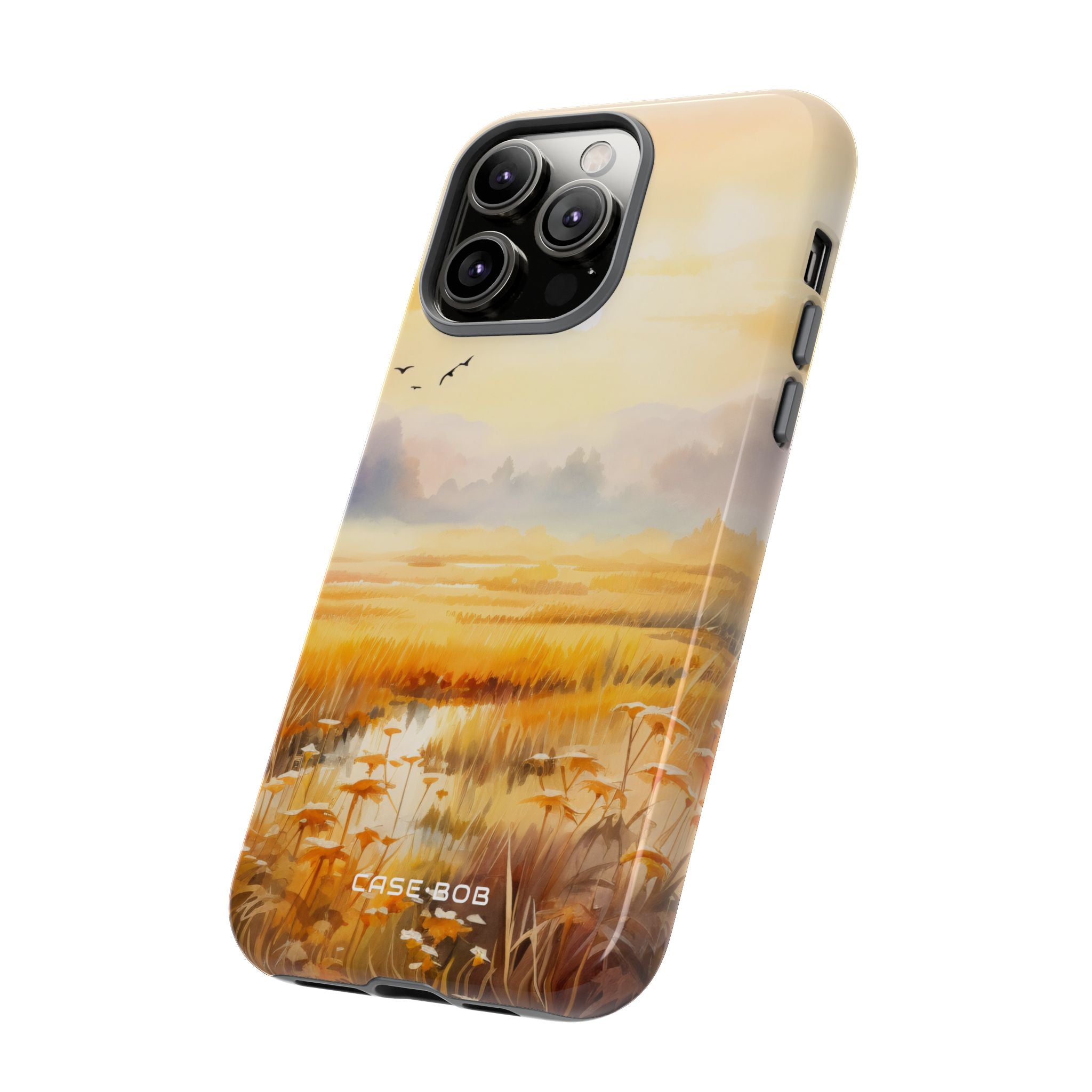 Glowing Sunrise iPhone 14 Pro Max Case - Tough