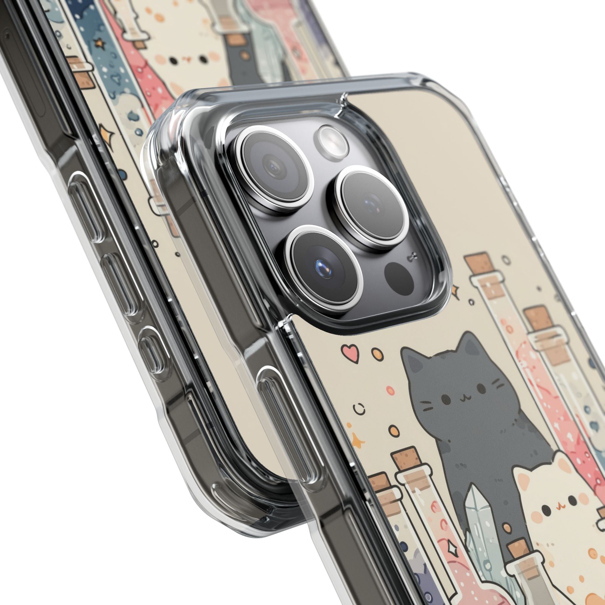 Cats Brew Potions iPhone Case - Impact
