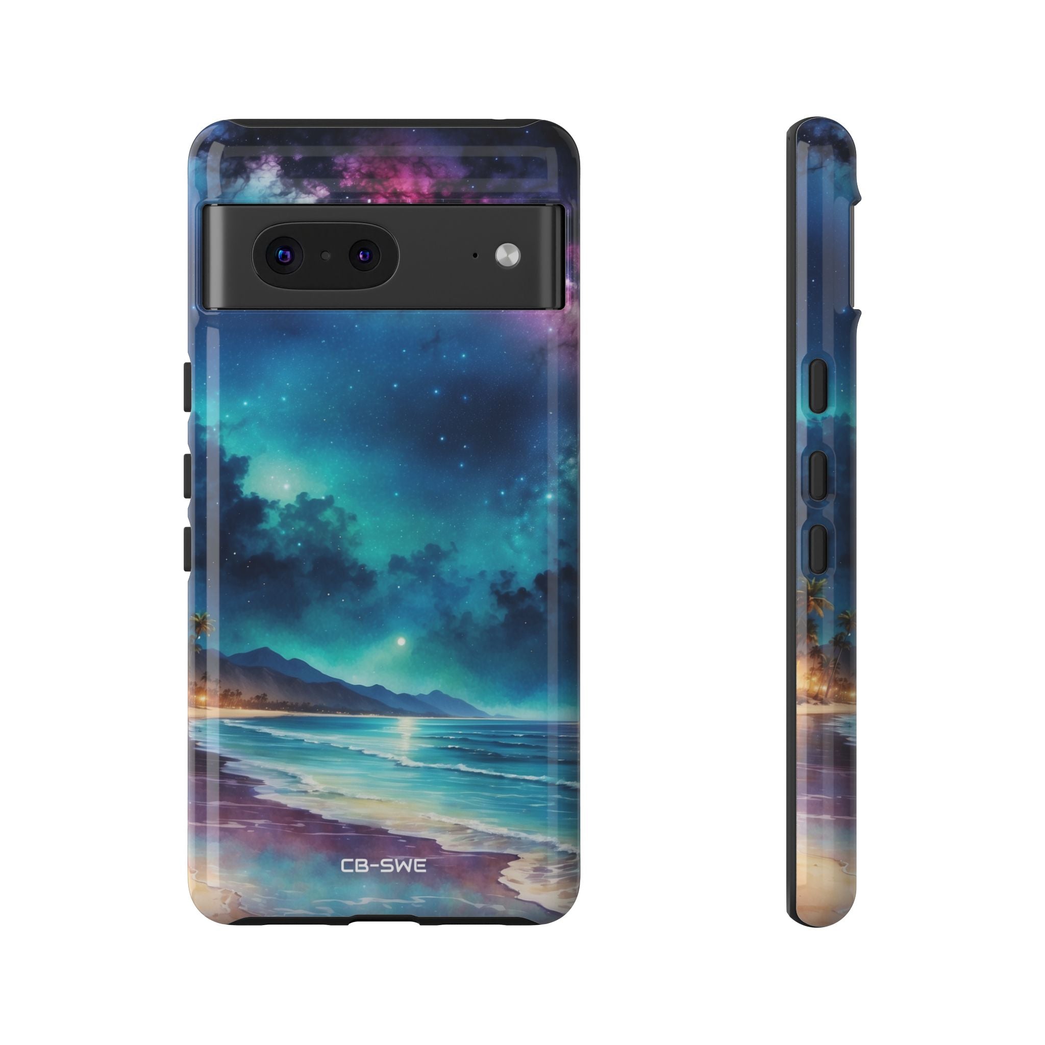 **Waves Embrace Stars** - Google Pixel Case