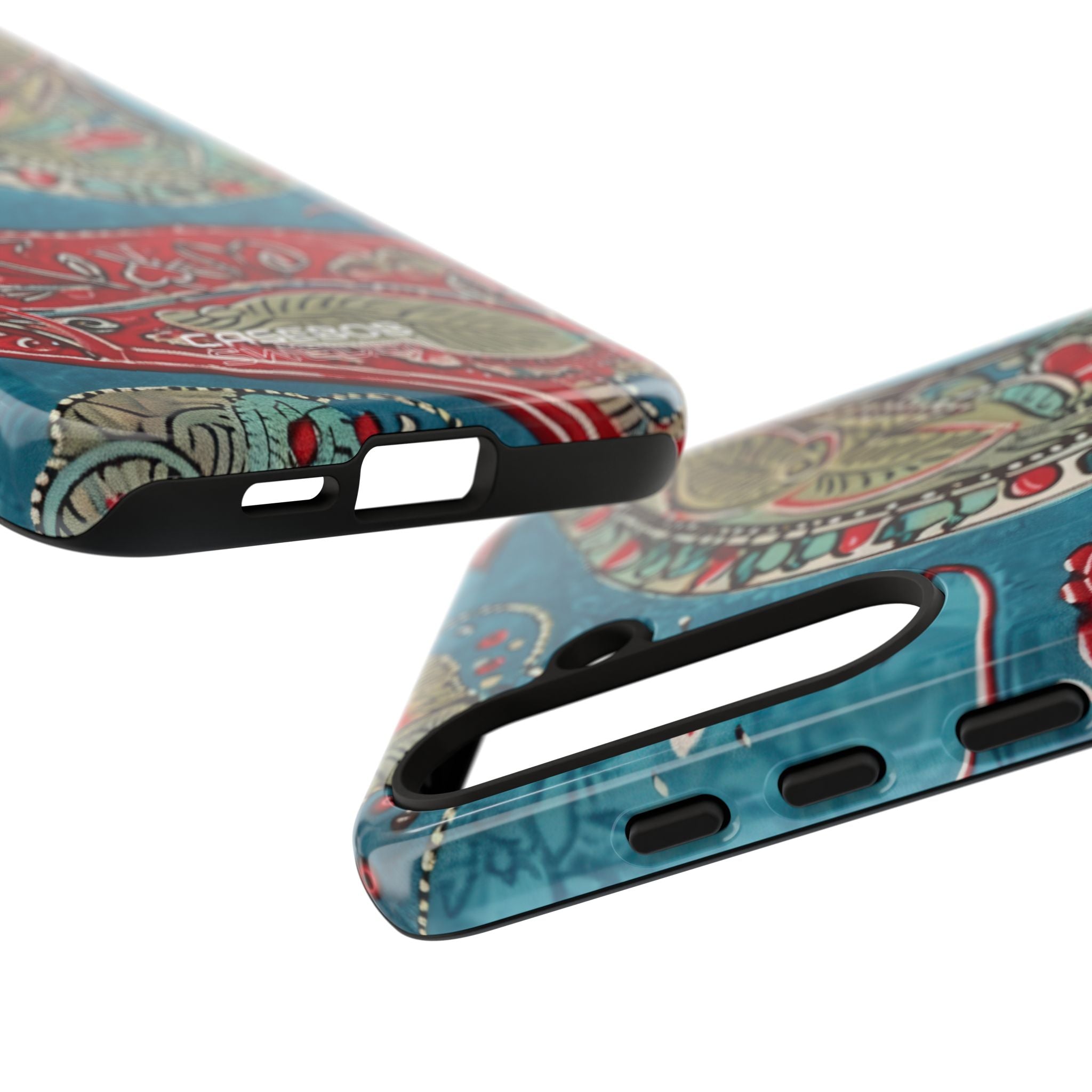 Paisley Floral Fusion Samsung S24 - Tough