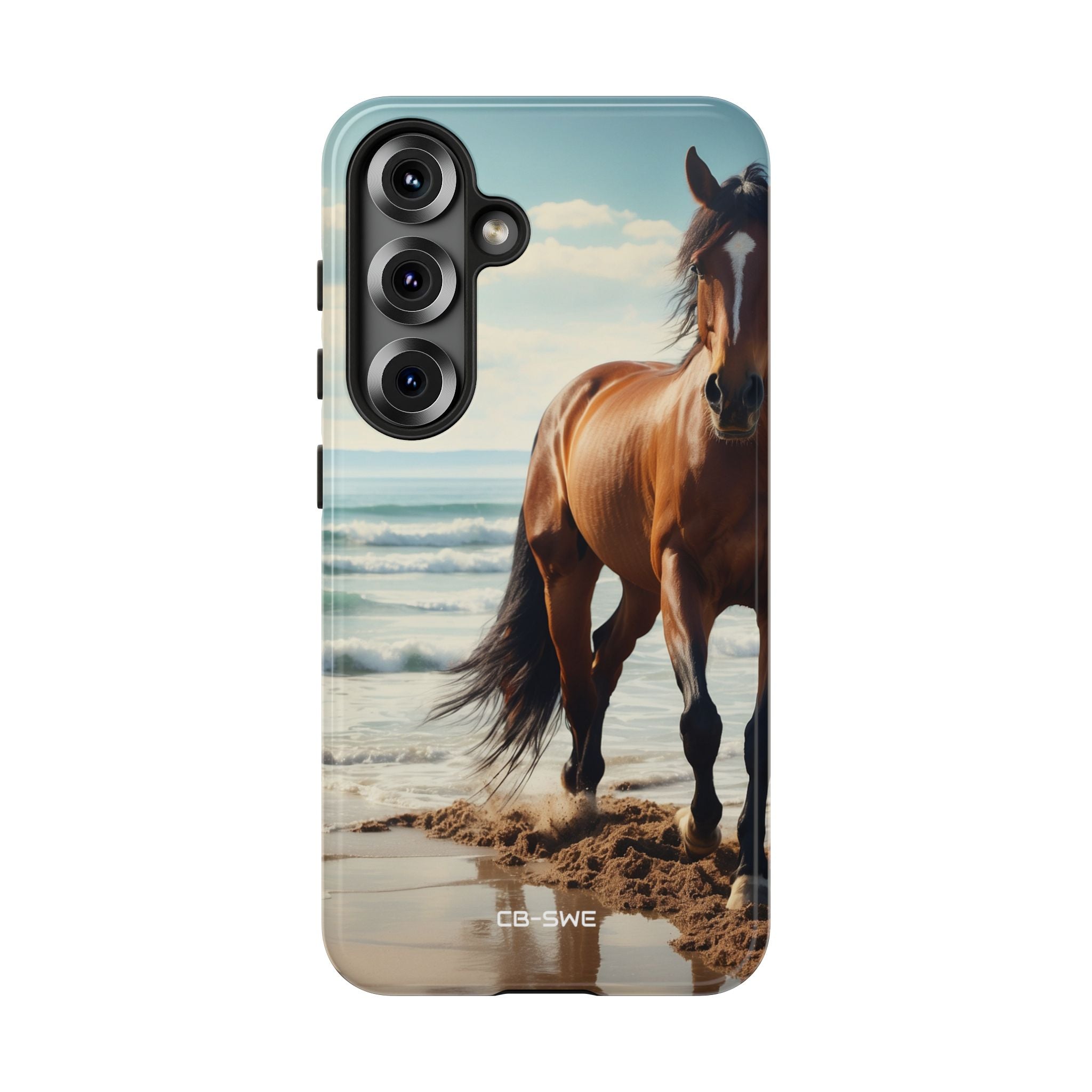 Horse Gallops Shoreline - Samsung Case
