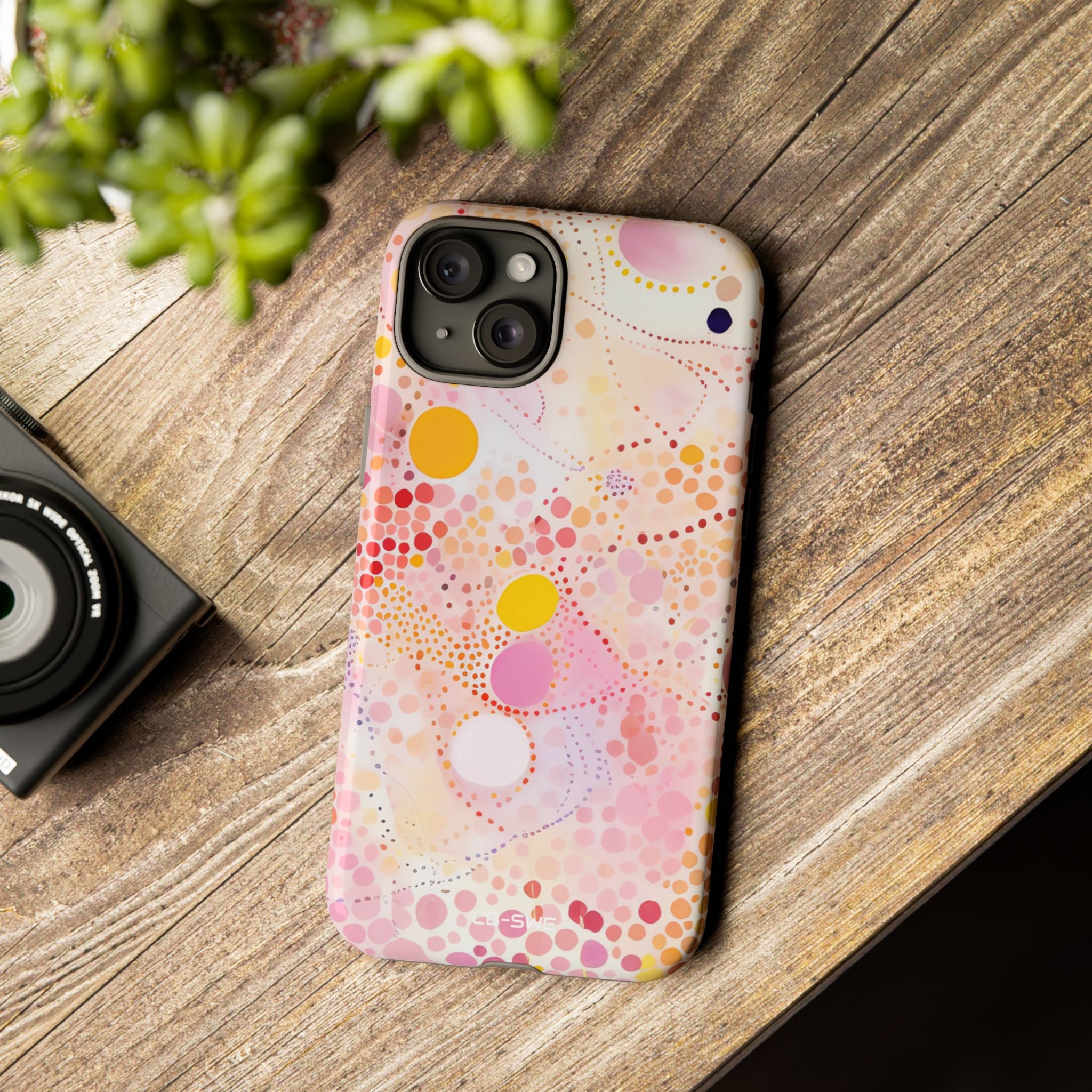 Bubbles Dance Light - iPhone Case
