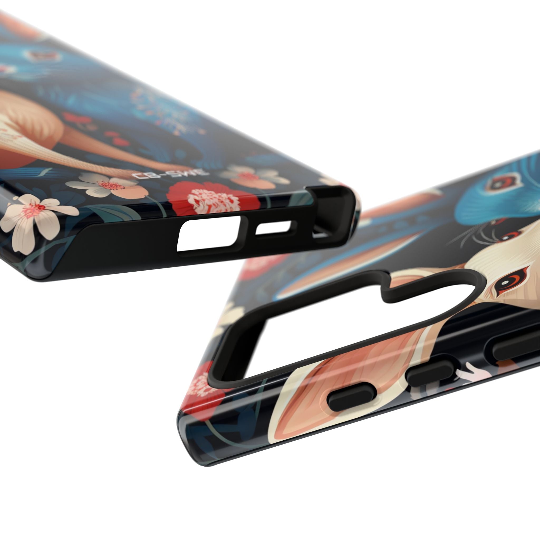 Rabbits Embrace Blossoms - Samsung Case