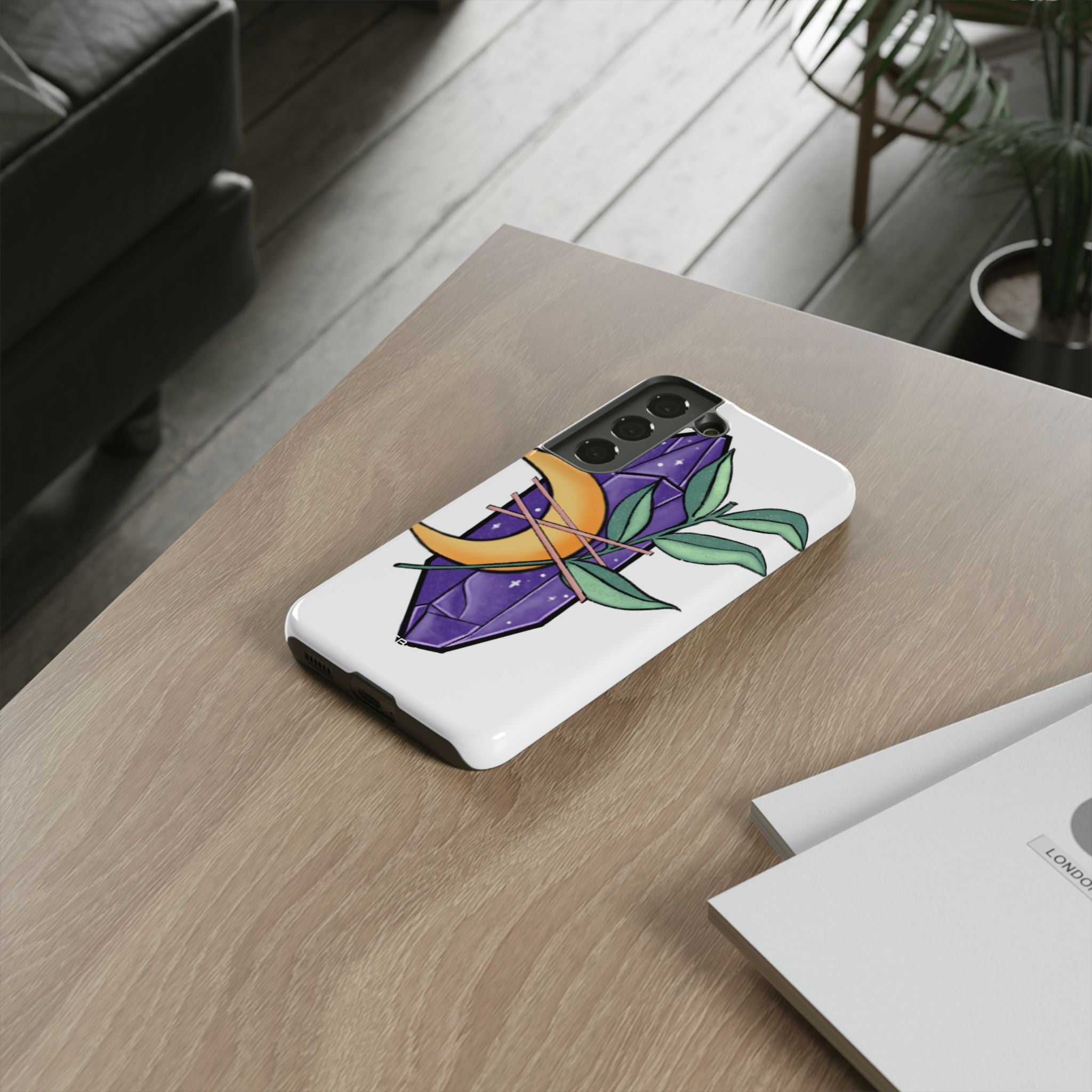 Mystical Moon Crystal - Samsung Case
